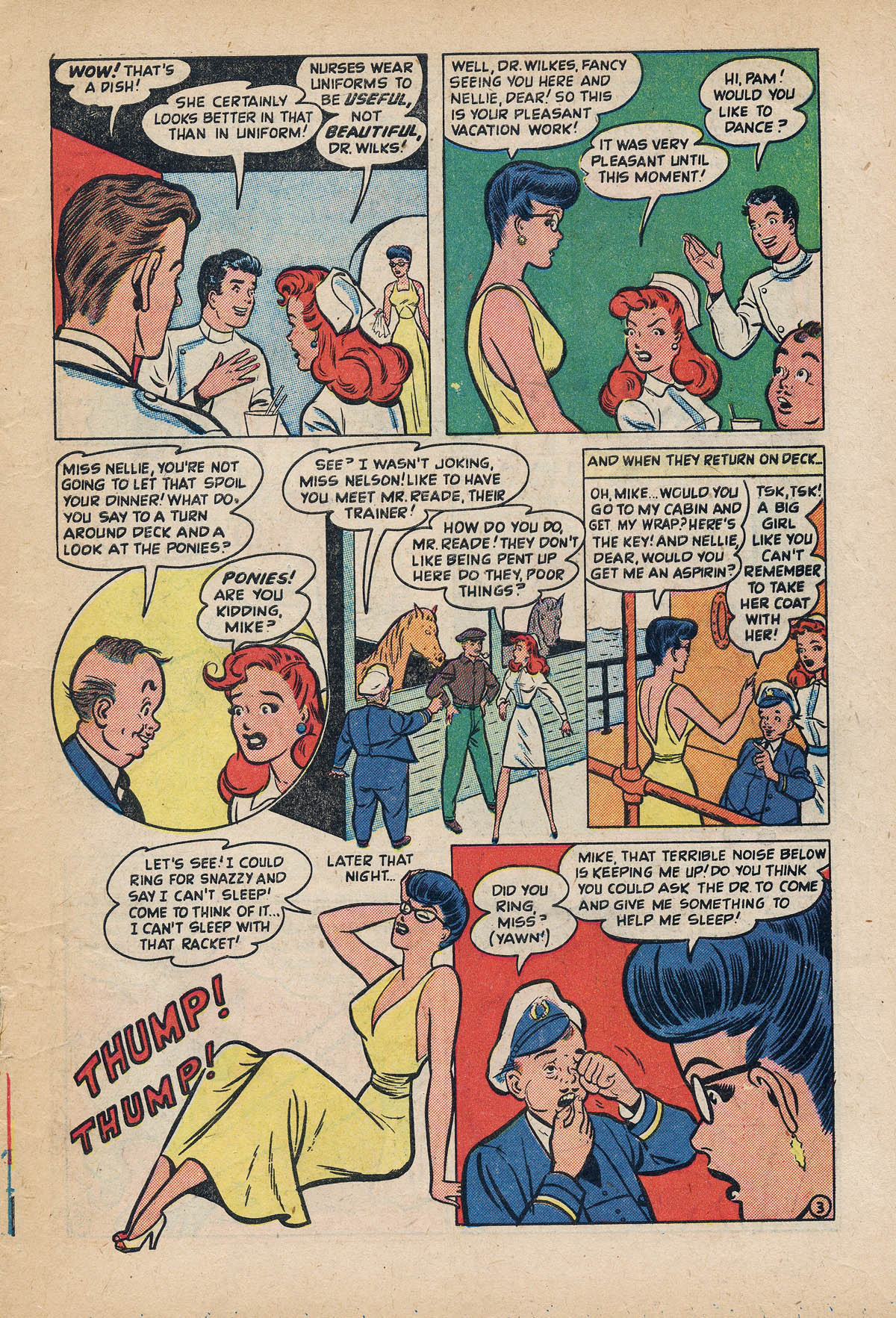 Read online Nellie The Nurse (1945) comic -  Issue #27 - 5