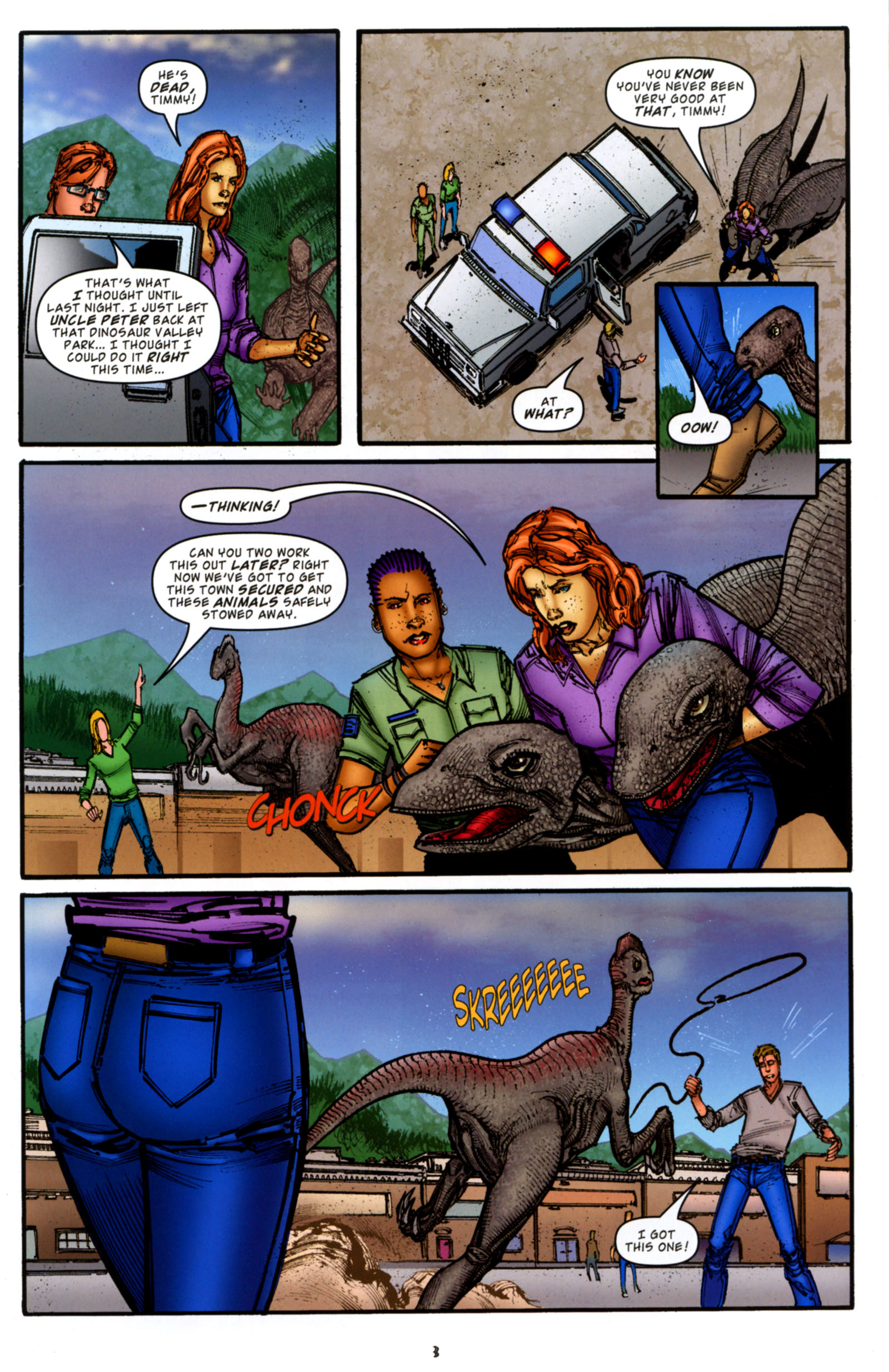 Read online Jurassic Park (2010) comic -  Issue #5 - 5