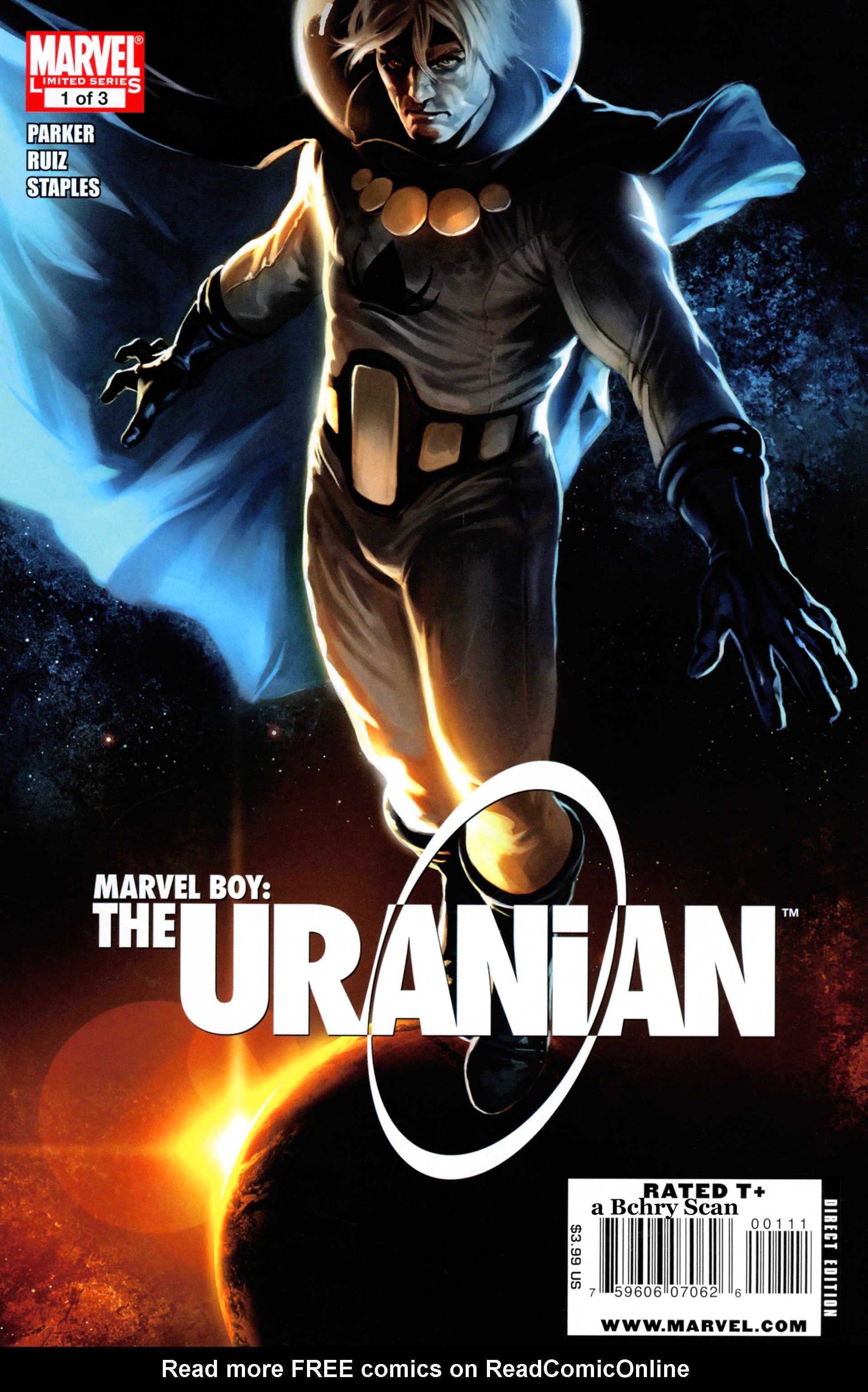 Read online Marvel Boy: The Uranian comic -  Issue #1 - 1