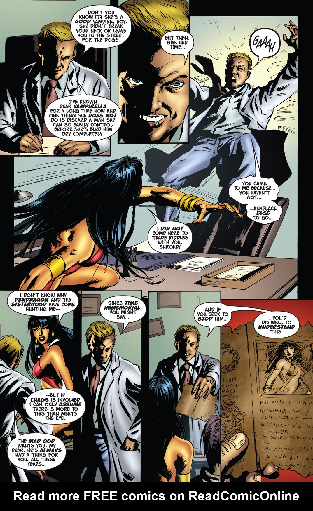 Read online Vampirella and the Scarlet Legion comic -  Issue # TPB - 51