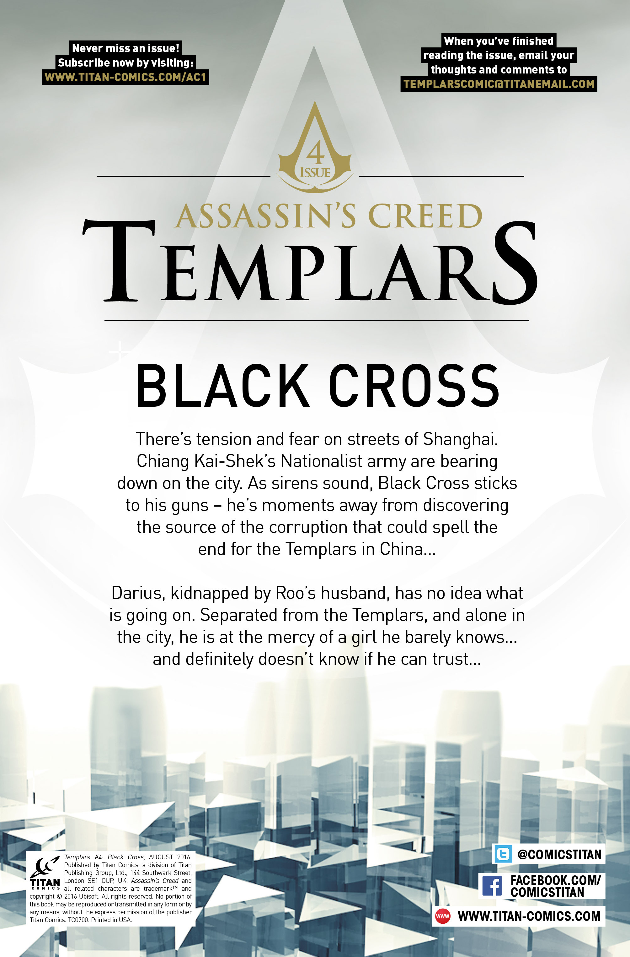 Read online Templars comic -  Issue #4 - 2