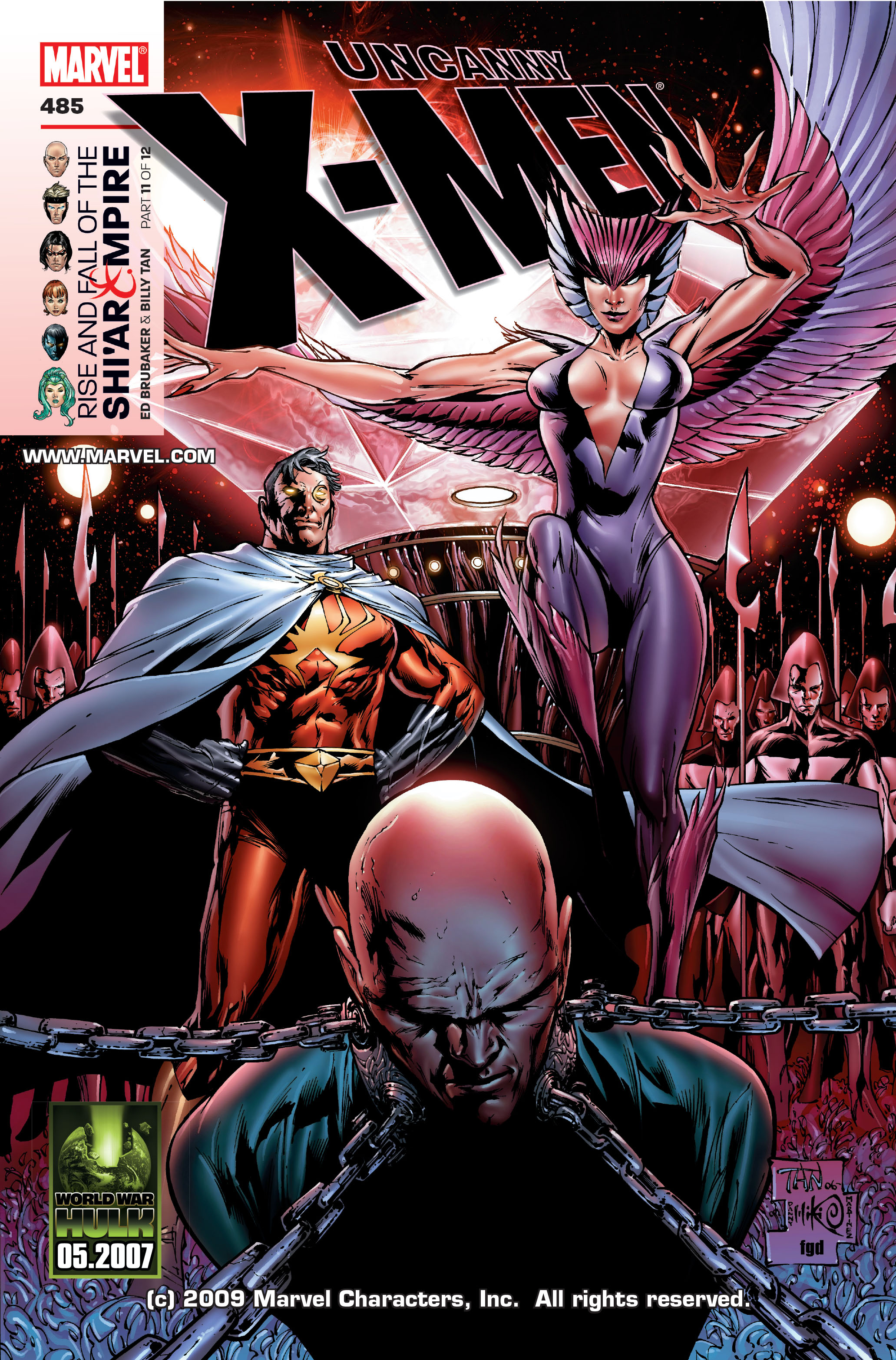 Read online Uncanny X-Men (1963) comic -  Issue #485 - 1