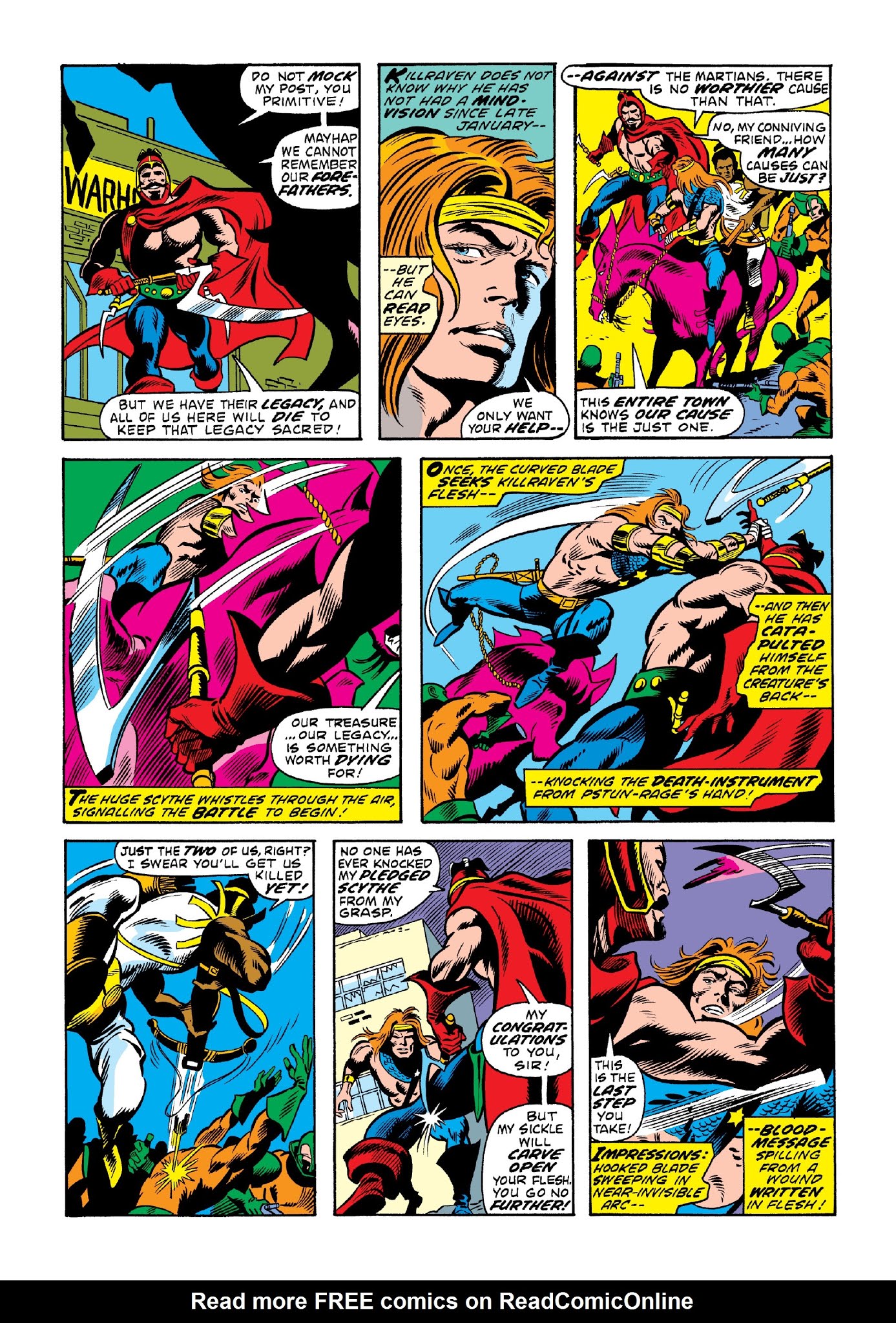 Read online Marvel Masterworks: Killraven comic -  Issue # TPB 1 (Part 2) - 68