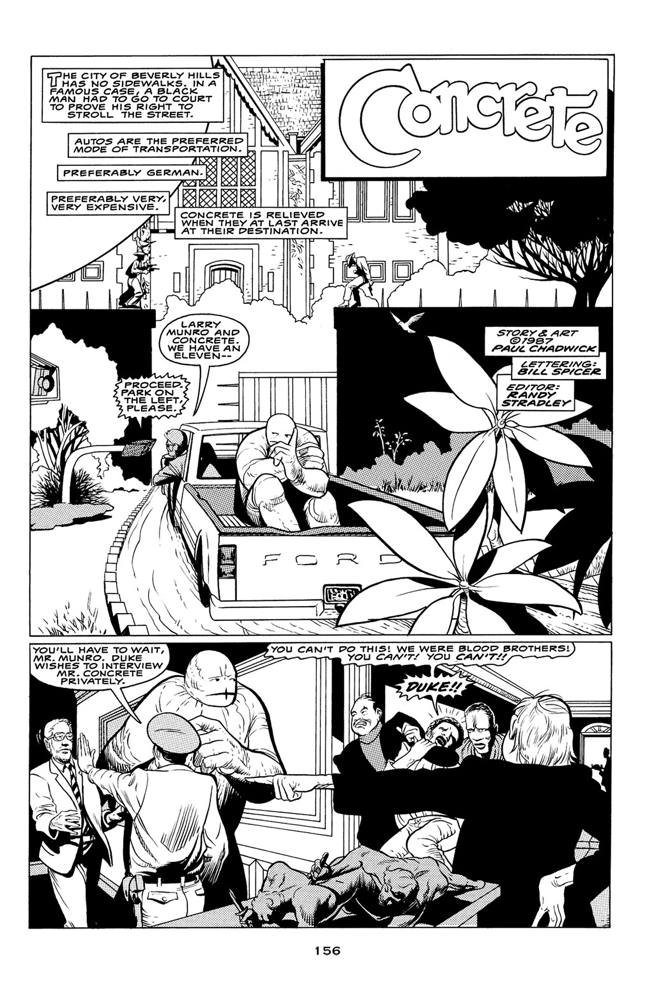 Read online Concrete (2005) comic -  Issue # TPB 1 - 157