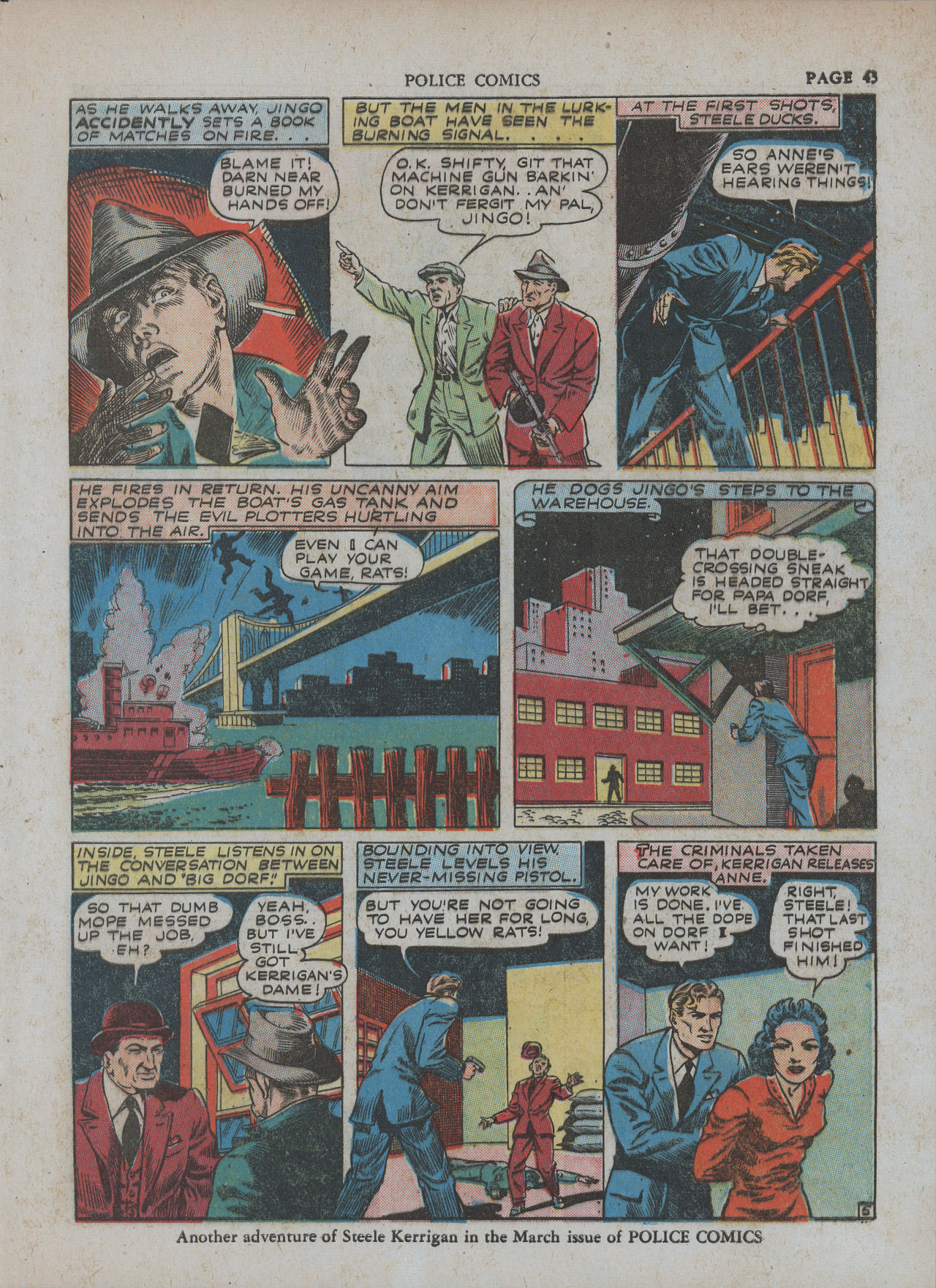 Read online Police Comics comic -  Issue #7 - 47