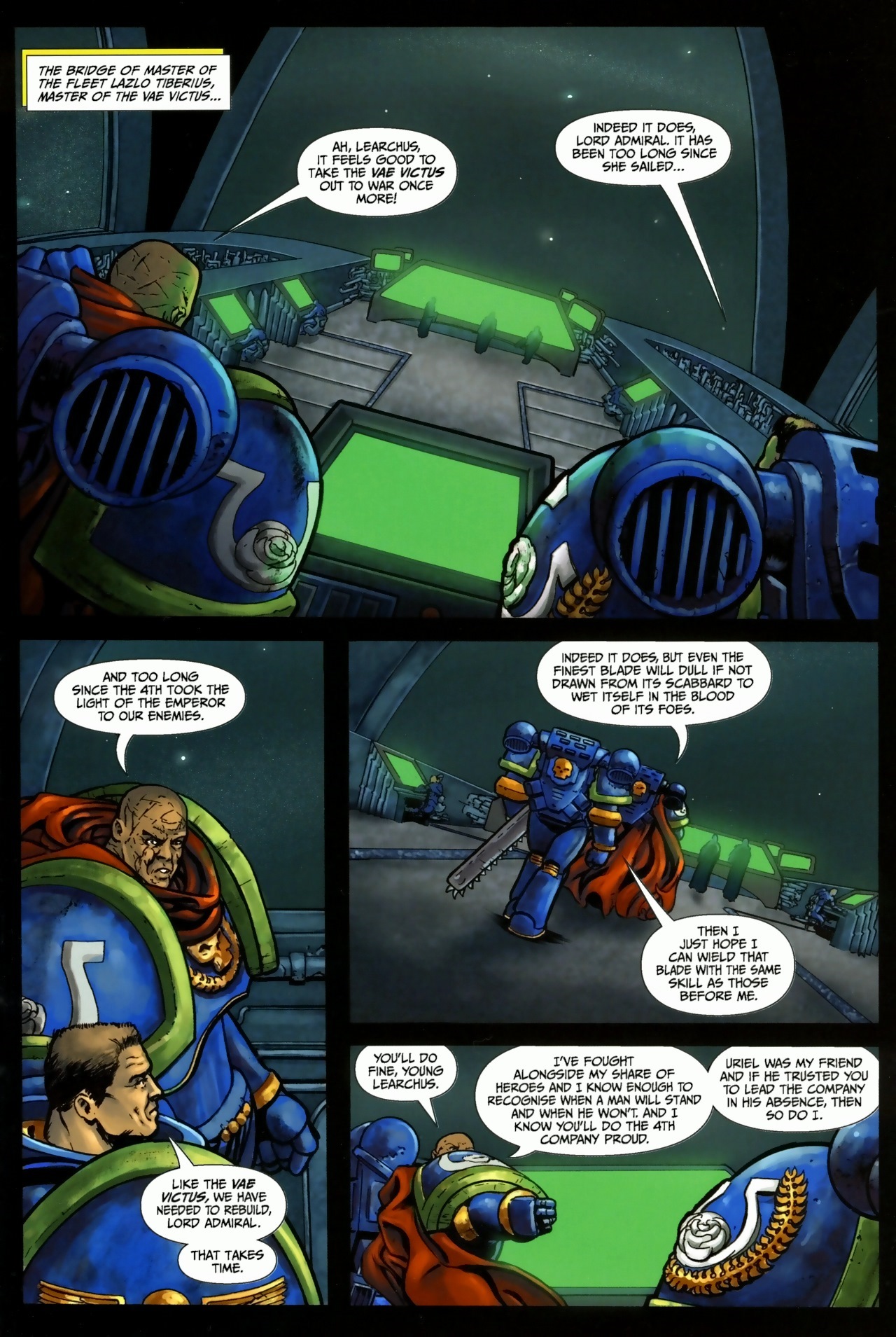Read online Warhammer 40,000: Defenders of Ultramar comic -  Issue #1 - 17