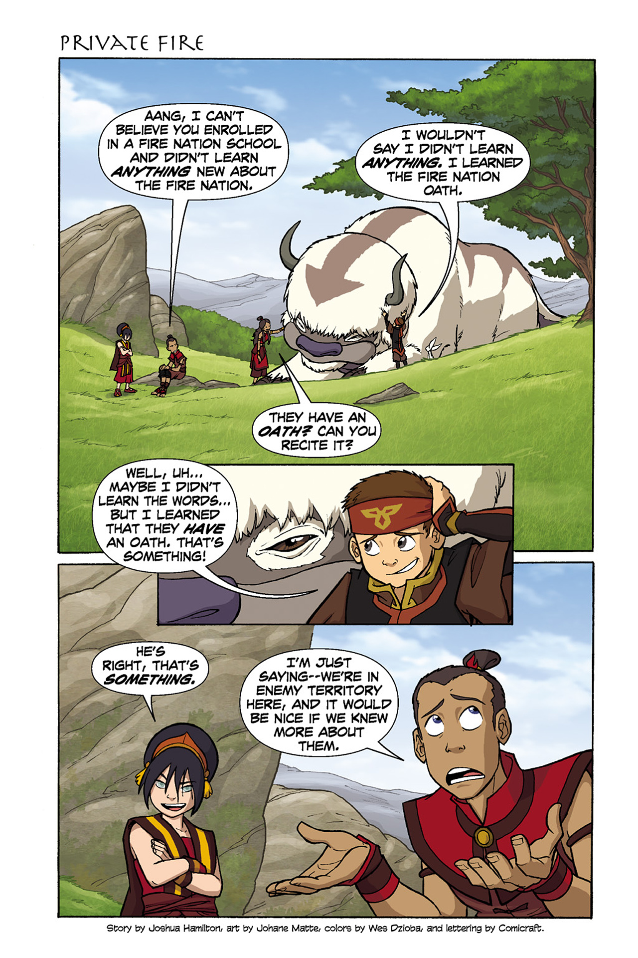 Read online Nickelodeon Avatar: The Last Airbender - The Lost Adventures comic -  Issue # Full - 116