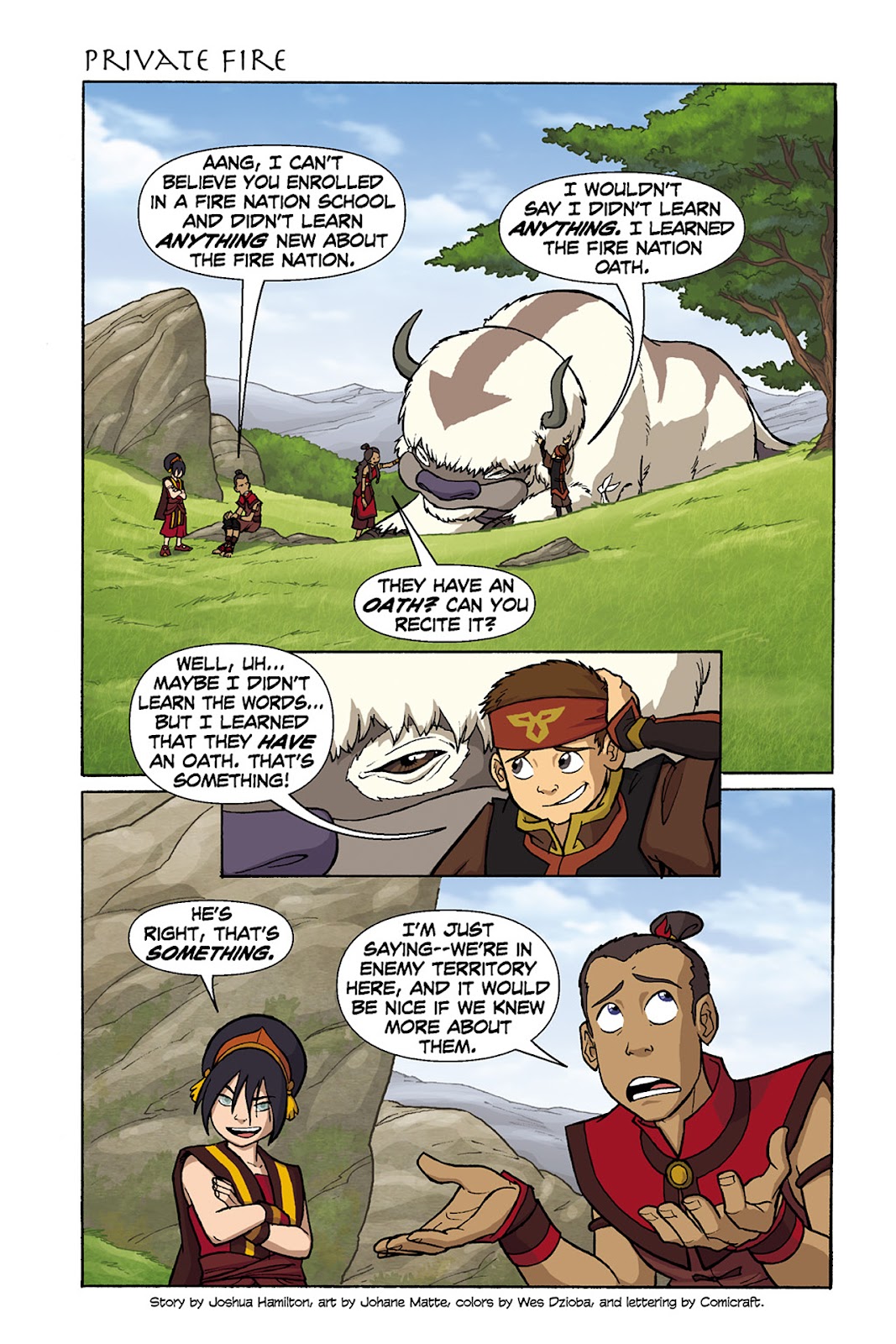 Nickelodeon Avatar: The Last Airbender - The Lost Adventures issue Full - Page 116