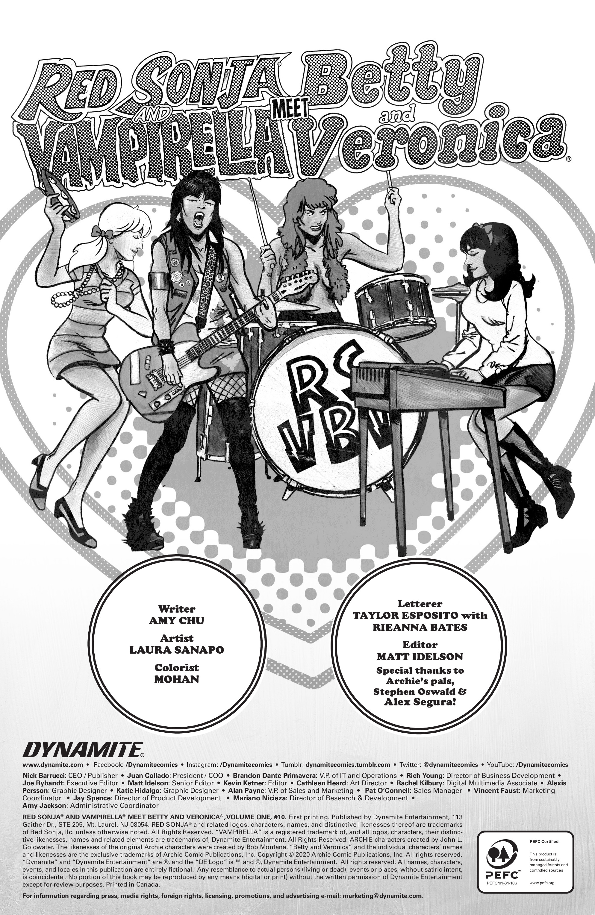 Read online Red Sonja and Vampirella Meet Betty and Veronica comic -  Issue #10 - 6