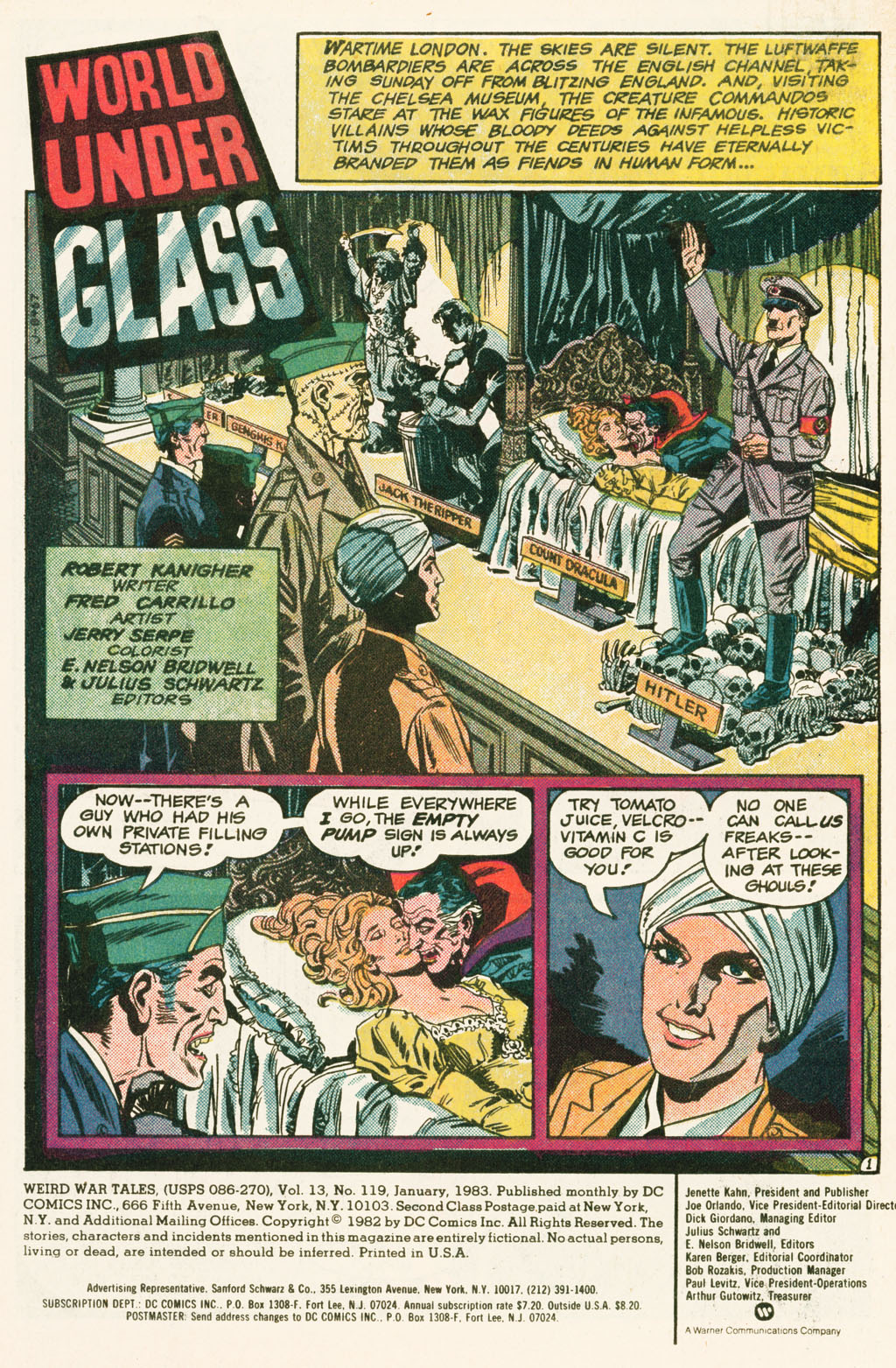 Read online Weird War Tales (1971) comic -  Issue #119 - 3