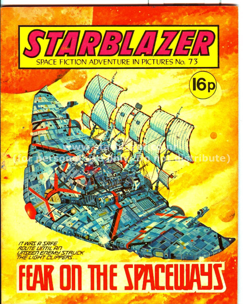 Read online Starblazer comic -  Issue #73 - 1