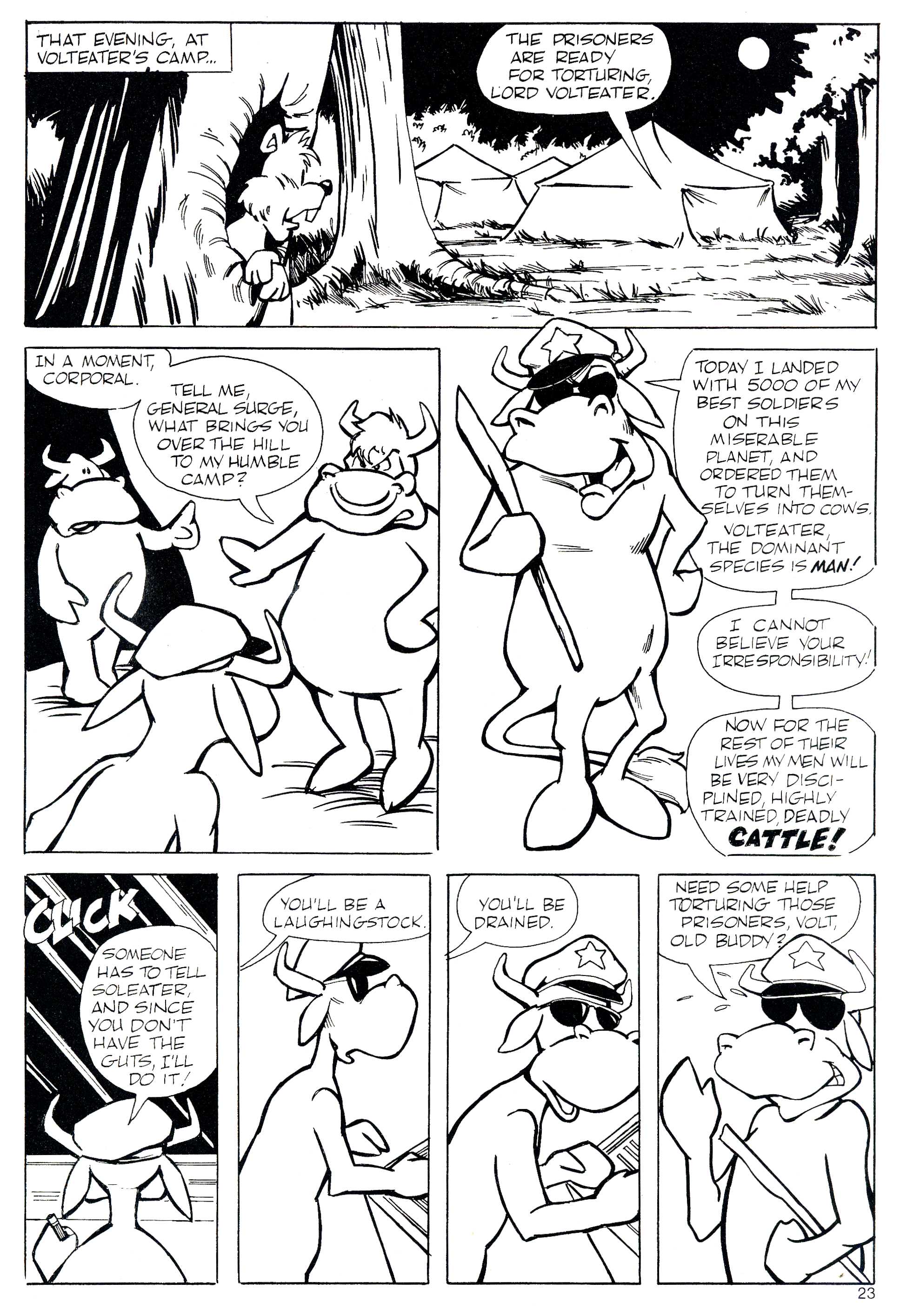 Read online Alien Ducklings comic -  Issue #3 - 23