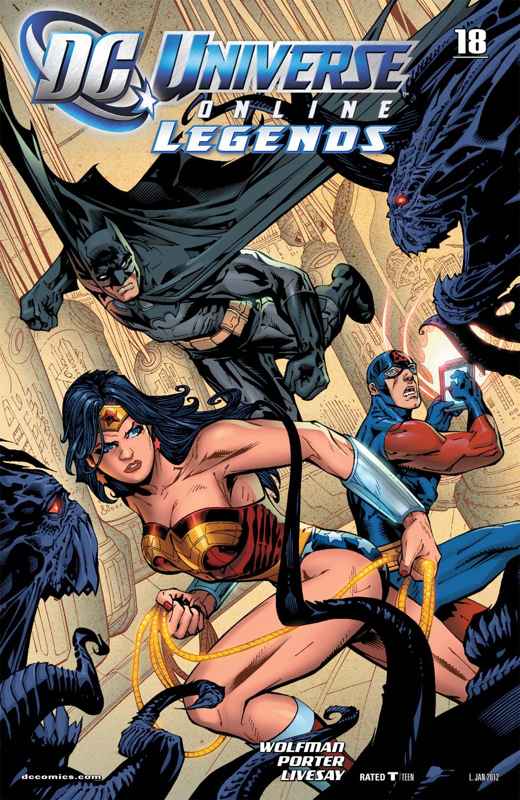 Read online DC Universe Online: Legends comic -  Issue #18 - 1