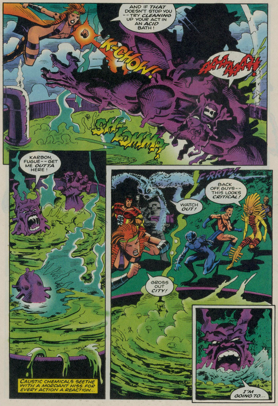 Read online Genetix comic -  Issue #6 - 11