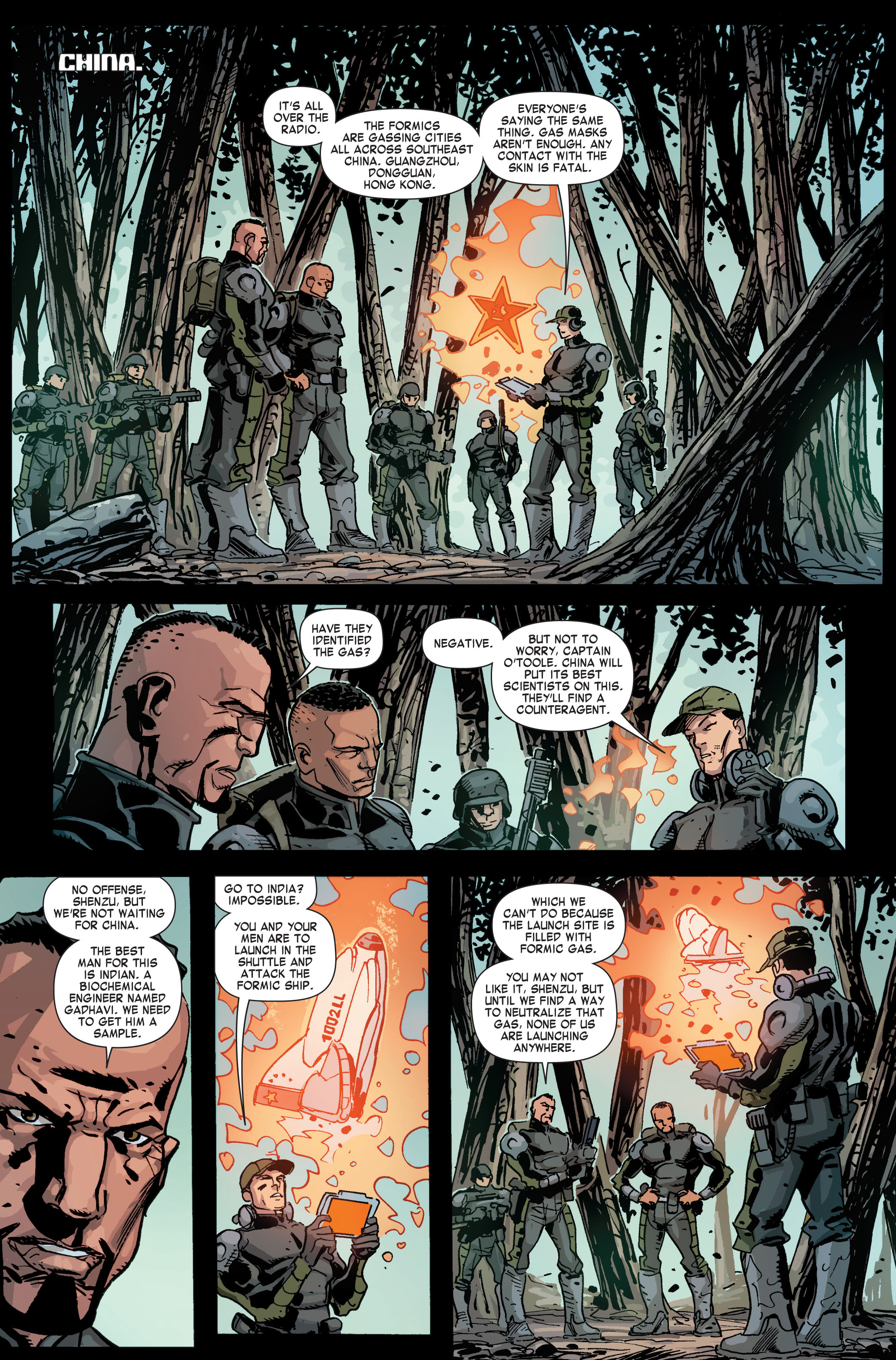 Read online Formic Wars: Silent Strike comic -  Issue #1 - 11