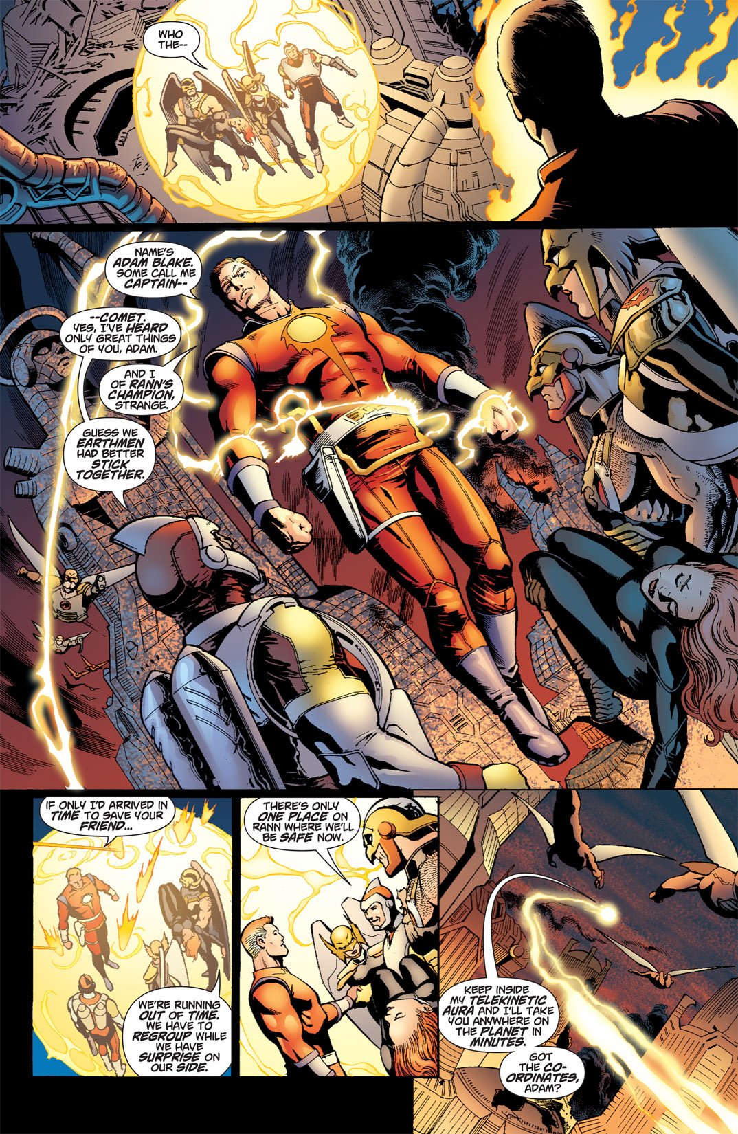 Read online Rann/Thanagar War comic -  Issue #5 - 18