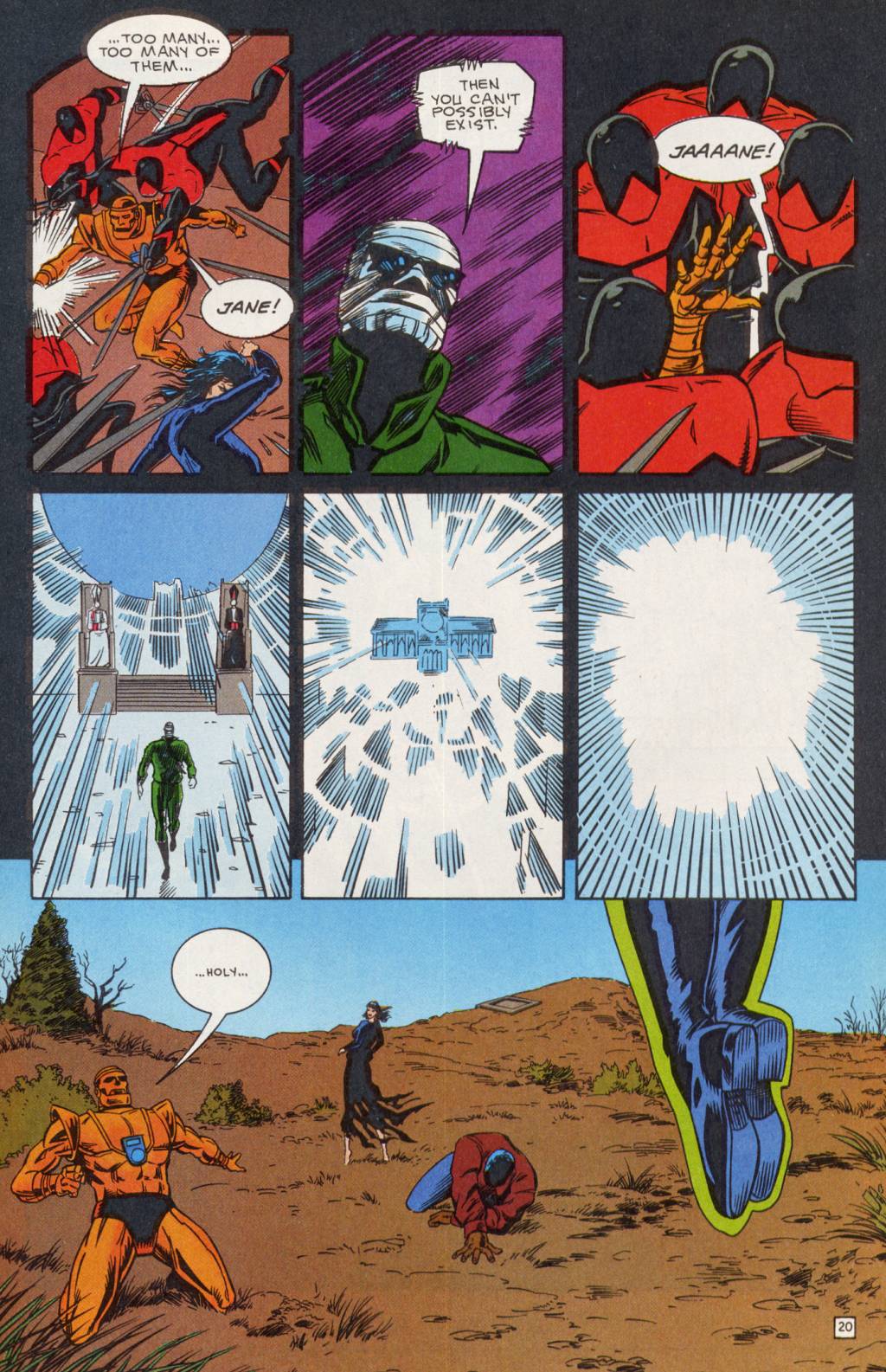 Read online Doom Patrol (1987) comic -  Issue #22 - 21