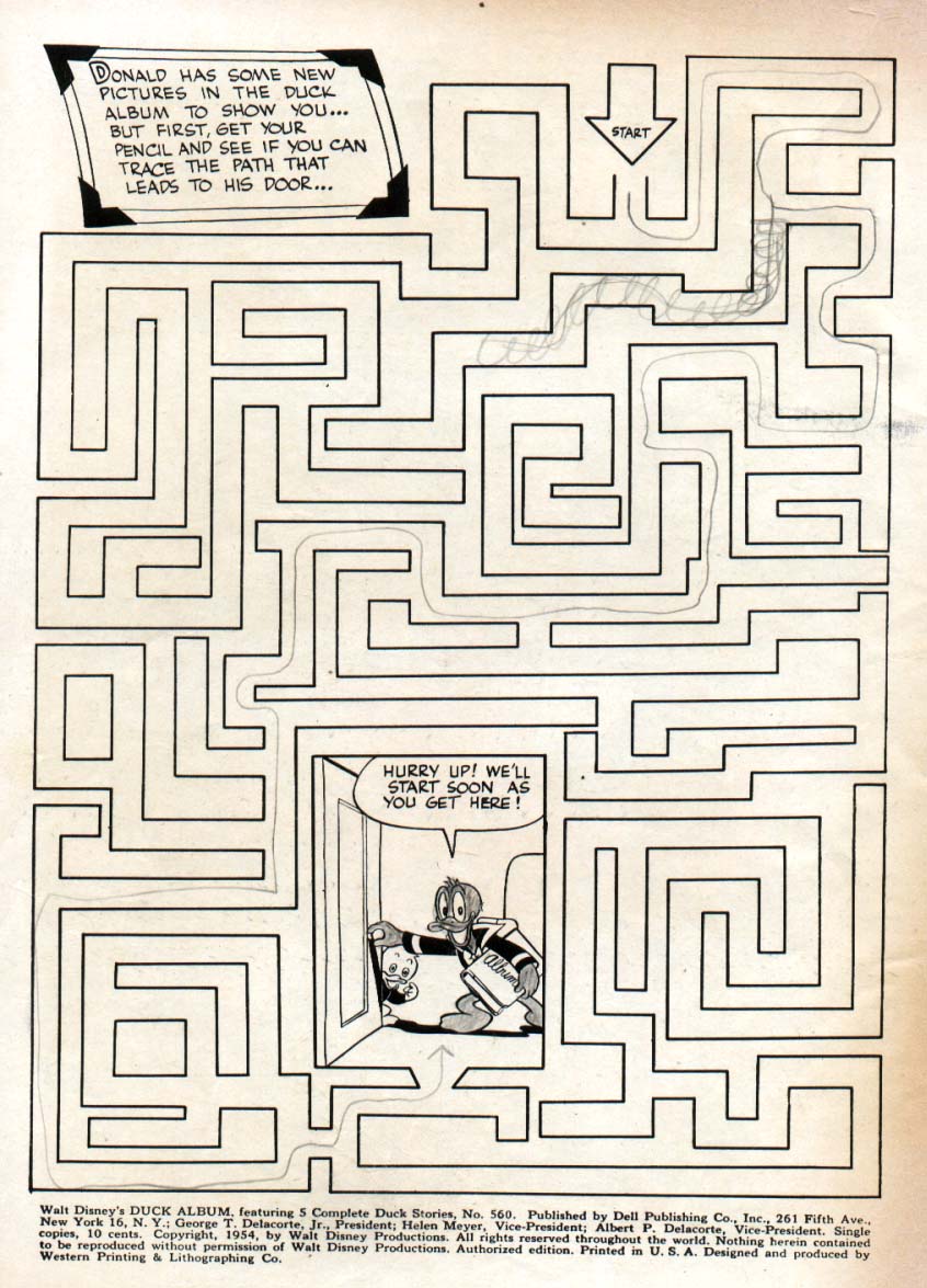 Read online Four Color Comics comic -  Issue #560 - 2