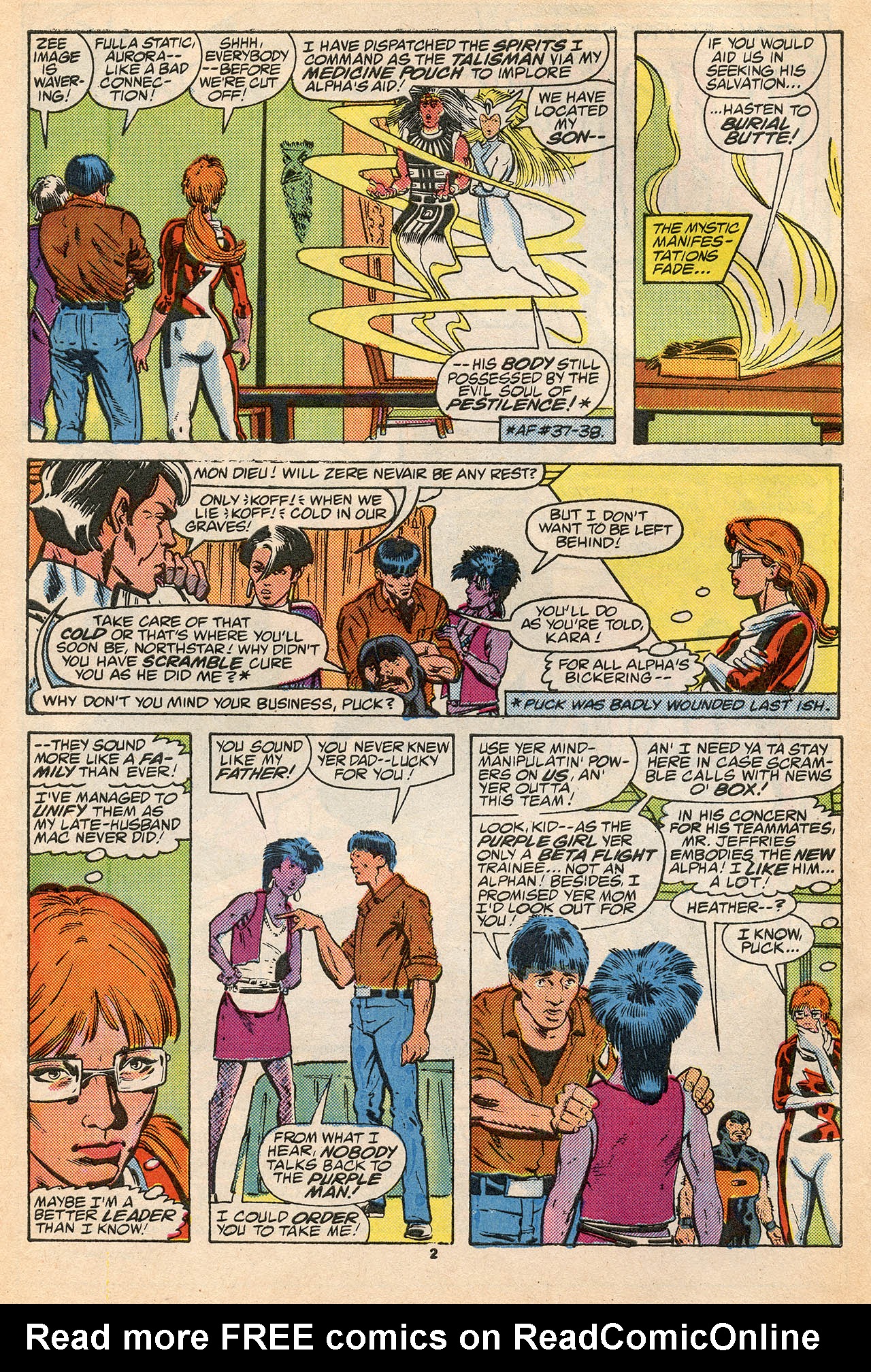 Read online Alpha Flight (1983) comic -  Issue #44 - 4