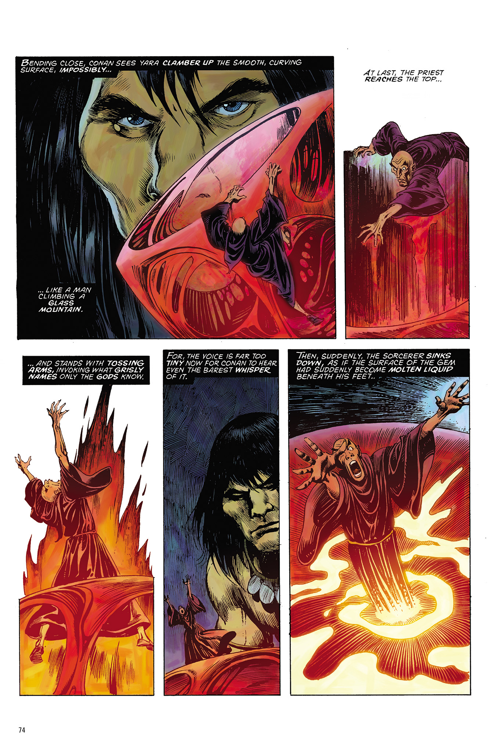 Read online Robert E. Howard's Savage Sword comic -  Issue #8 - 77