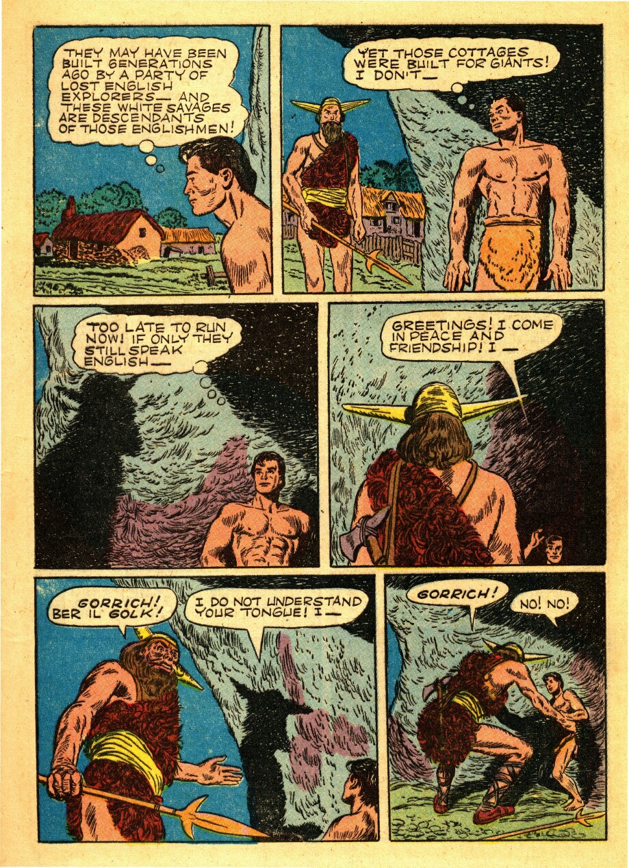 Read online Tarzan (1948) comic -  Issue #37 - 17