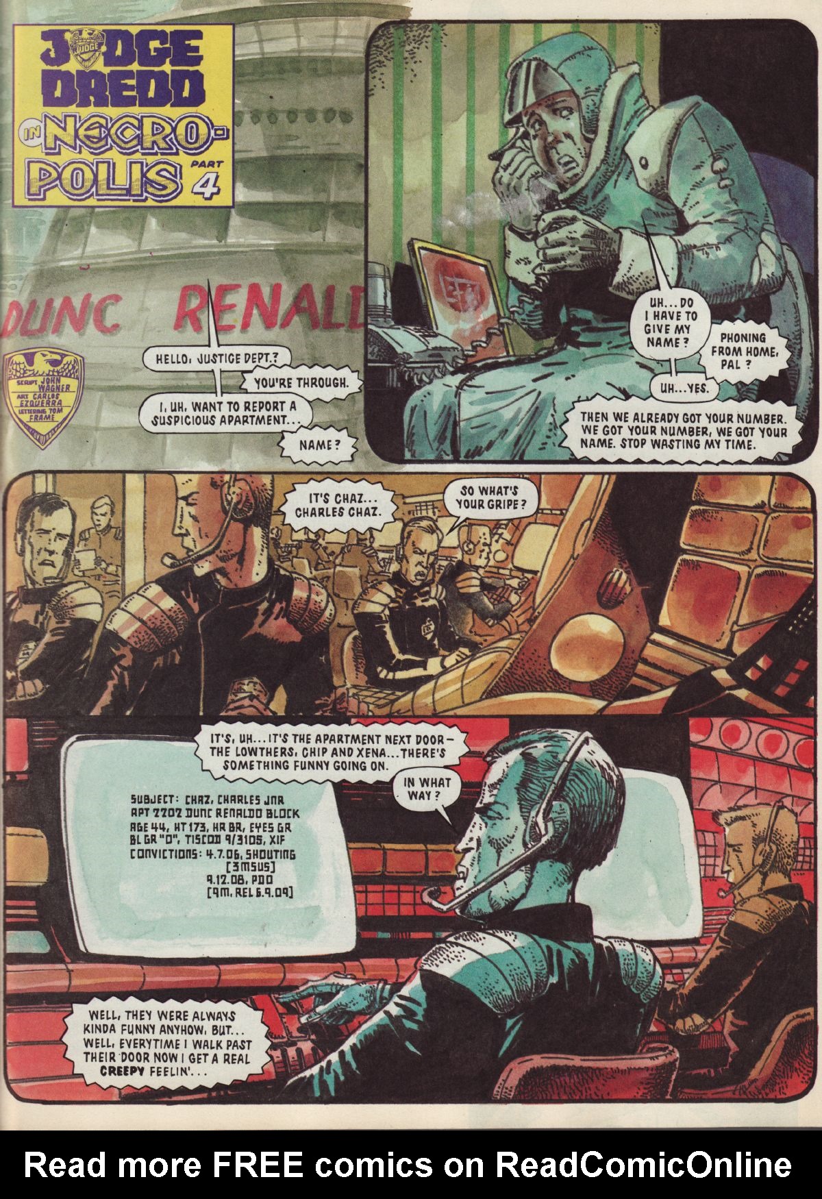 Read online Judge Dredd Megazine (vol. 3) comic -  Issue #22 - 30