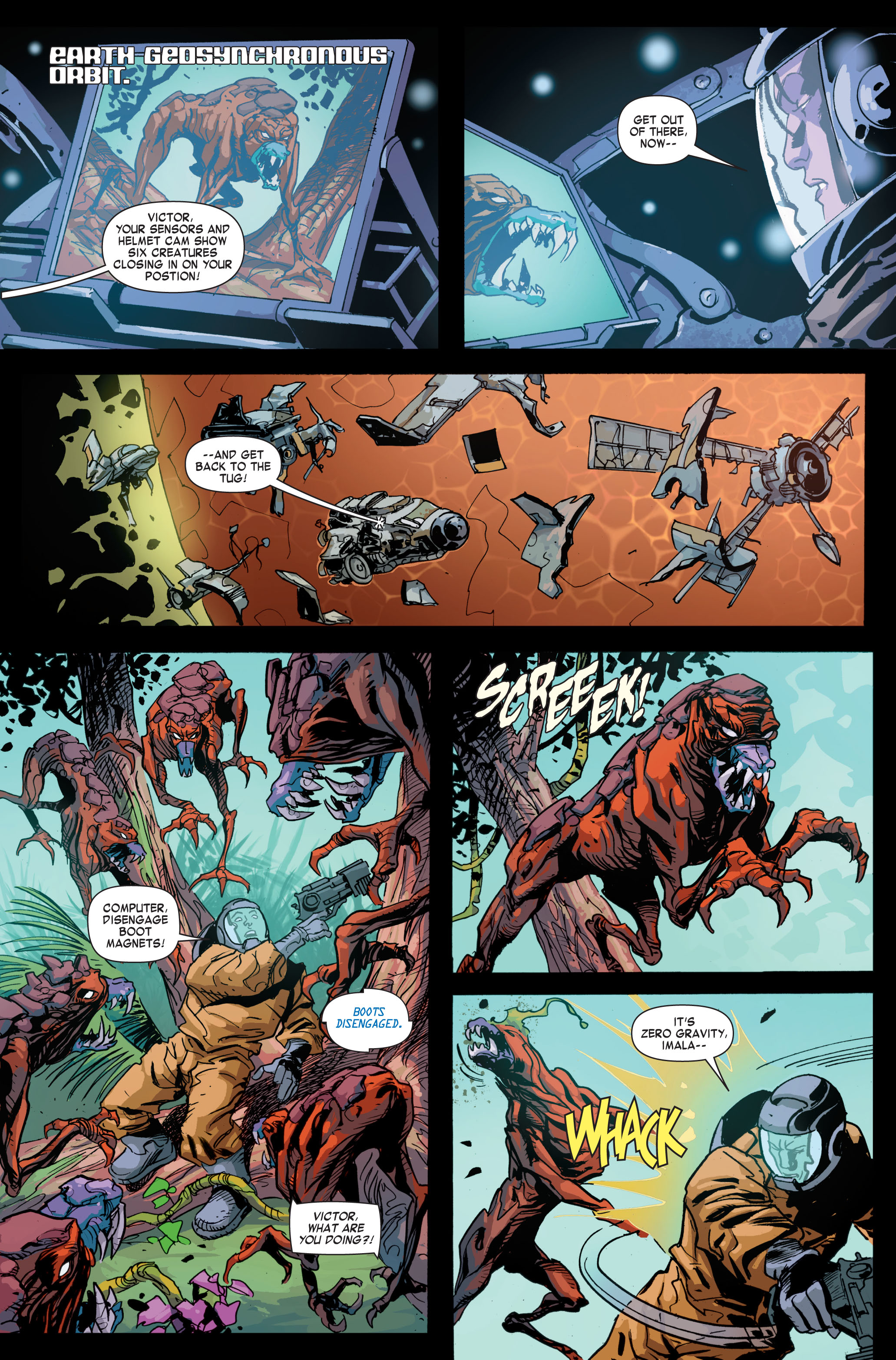 Read online Formic Wars: Silent Strike comic -  Issue #2 - 7