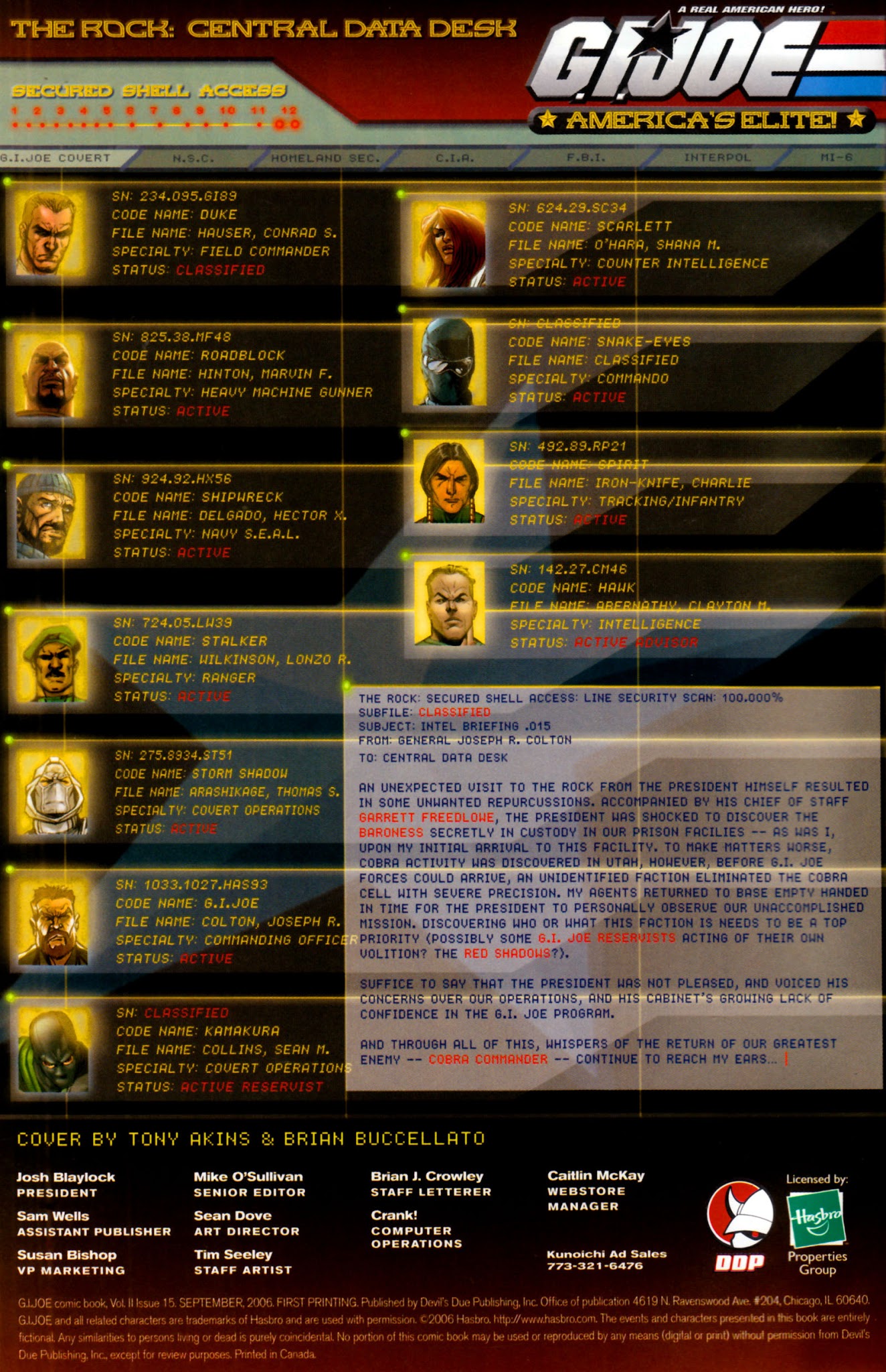 Read online G.I. Joe (2005) comic -  Issue #15 - 2