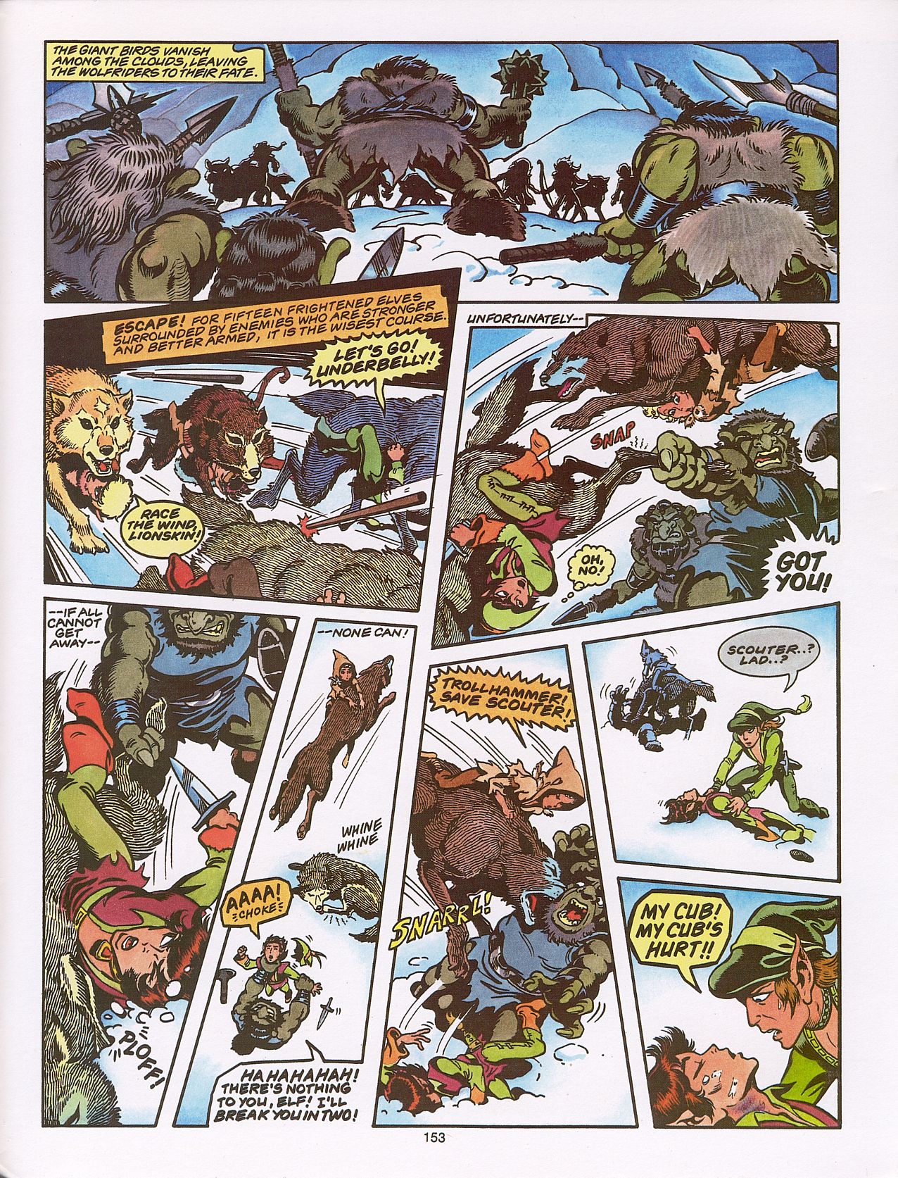 Read online ElfQuest (Starblaze Edition) comic -  Issue # TPB 3 - 152