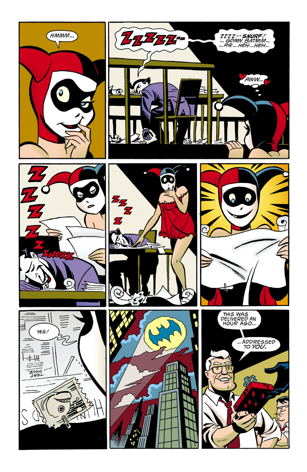Read online The Batman Adventures: Mad Love comic -  Issue # Full - 38