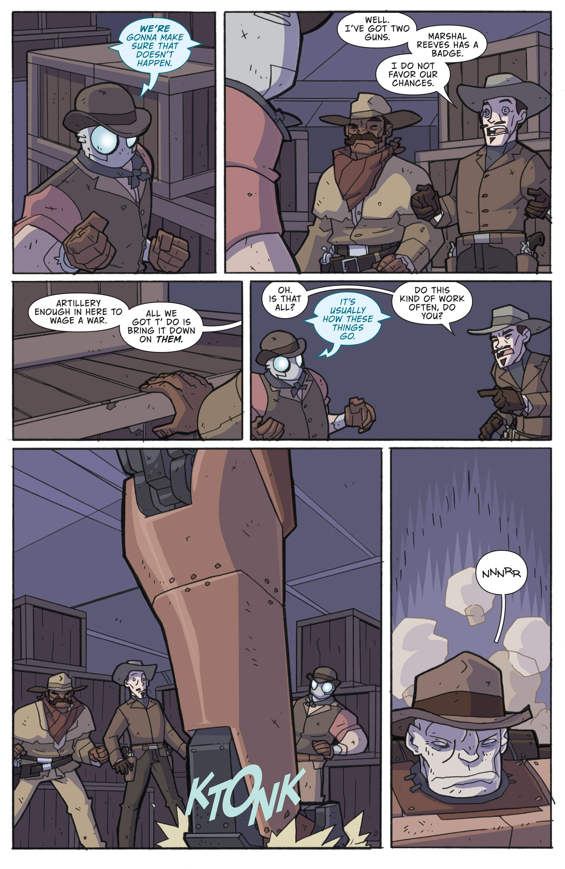 Read online Atomic Robo and the Knights of the Golden Circle comic -  Issue #4 - 5