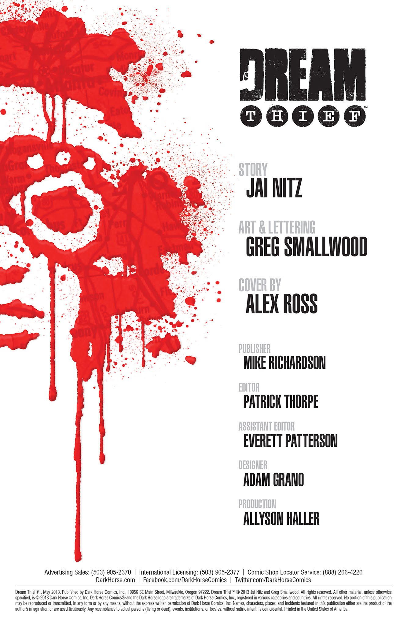 Read online Dream Thief comic -  Issue #1 - 2