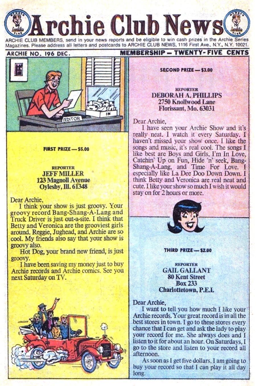 Read online Archie (1960) comic -  Issue #196 - 10