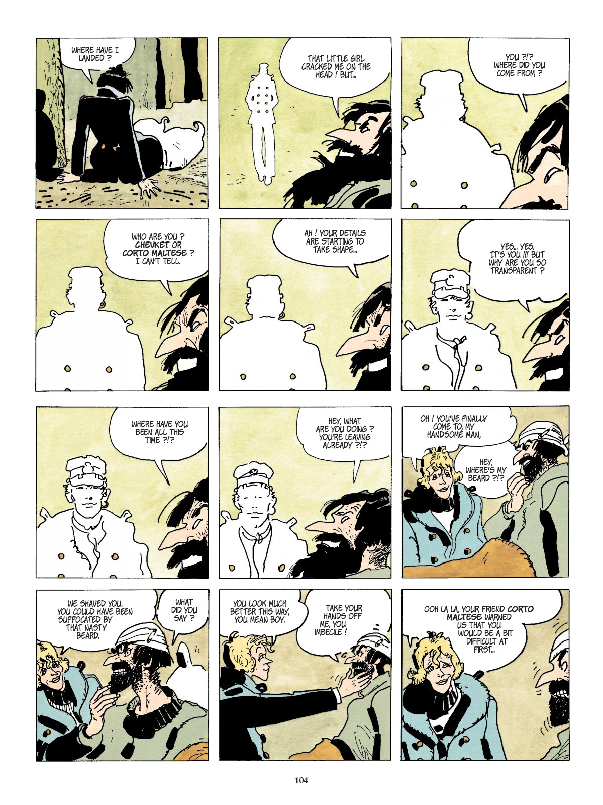 Read online Corto Maltese comic -  Issue # TPB 11 - 107