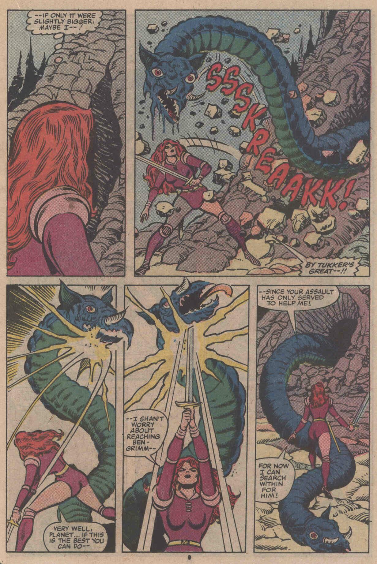 Read online The Thing comic -  Issue #16 - 15