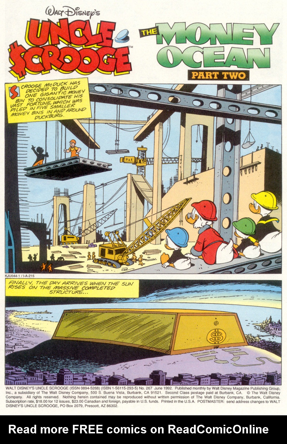 Read online Uncle Scrooge (1953) comic -  Issue #267 - 2