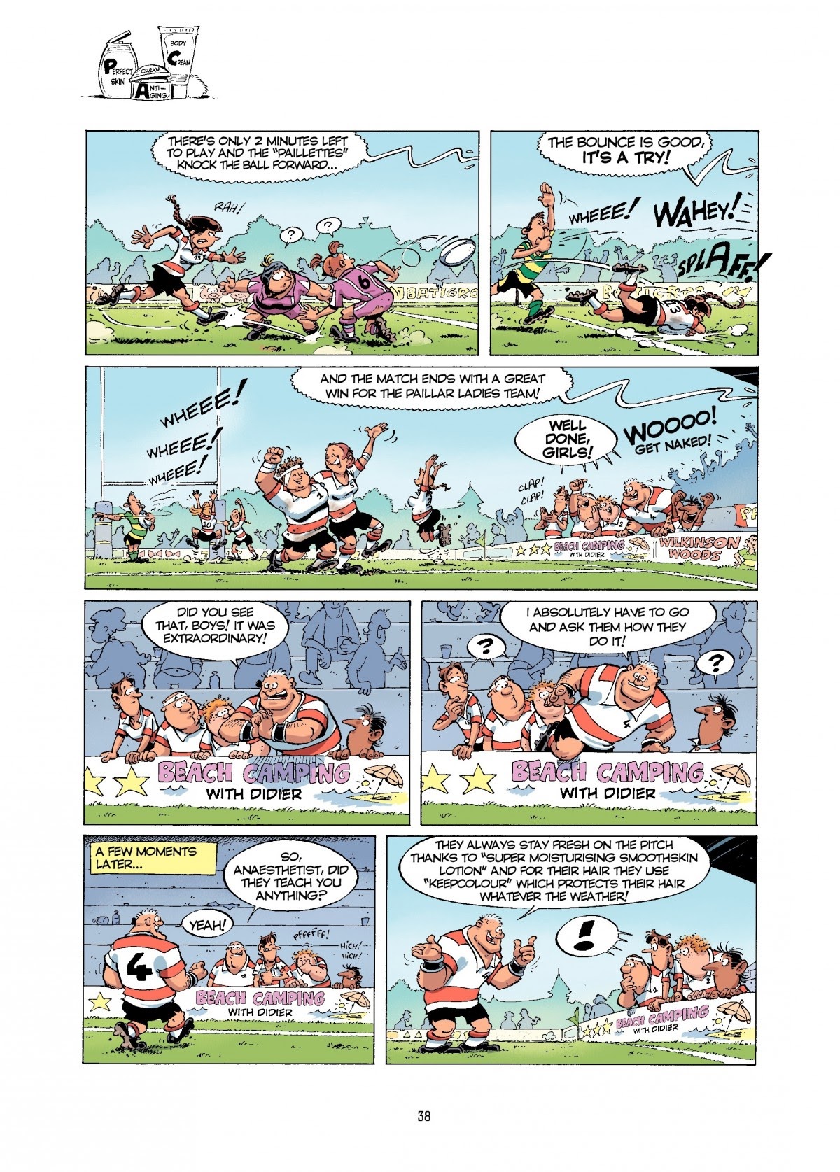 Read online The Rugger Boys comic -  Issue #1 - 38