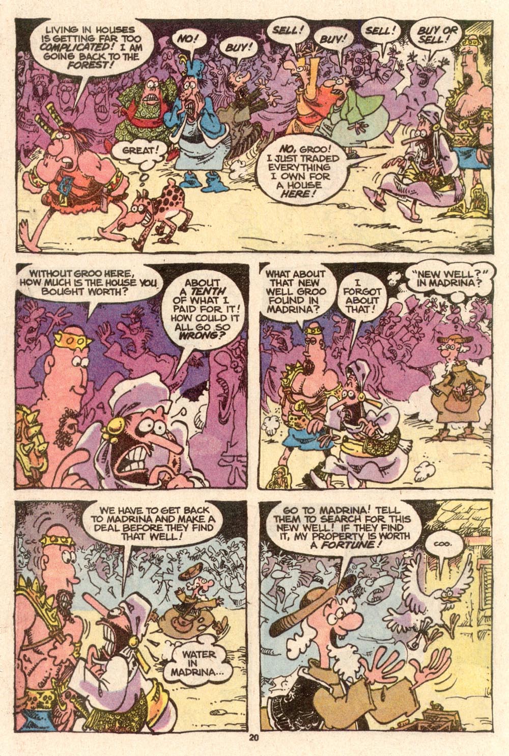 Read online Sergio Aragonés Groo the Wanderer comic -  Issue #63 - 20