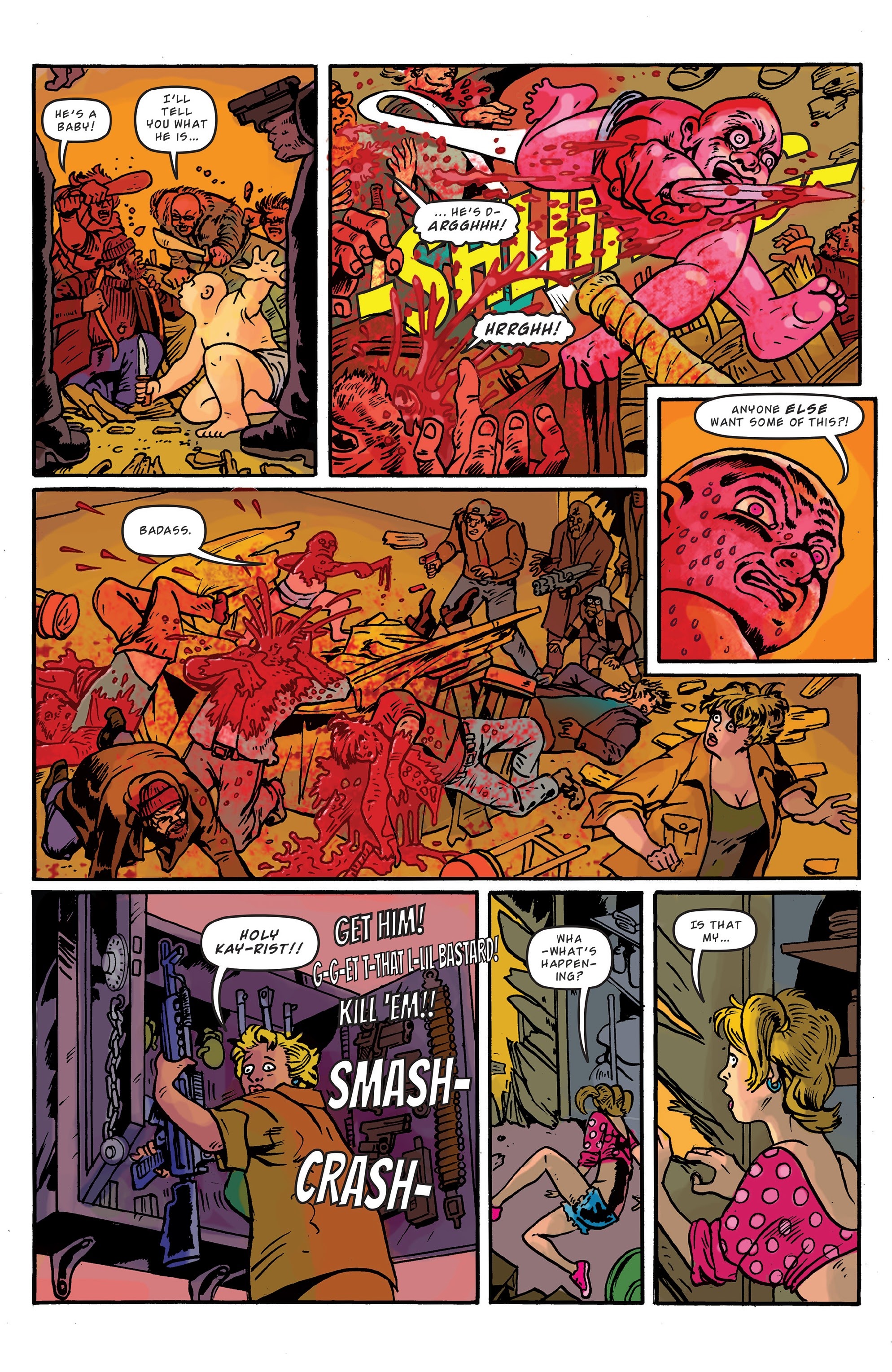 Read online Baby Badass comic -  Issue #1 - 17