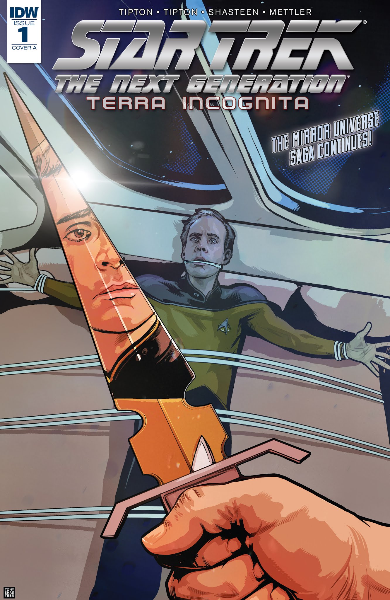 Read online Star Trek: The Next Generation: Terra Incognita comic -  Issue #1 - 1