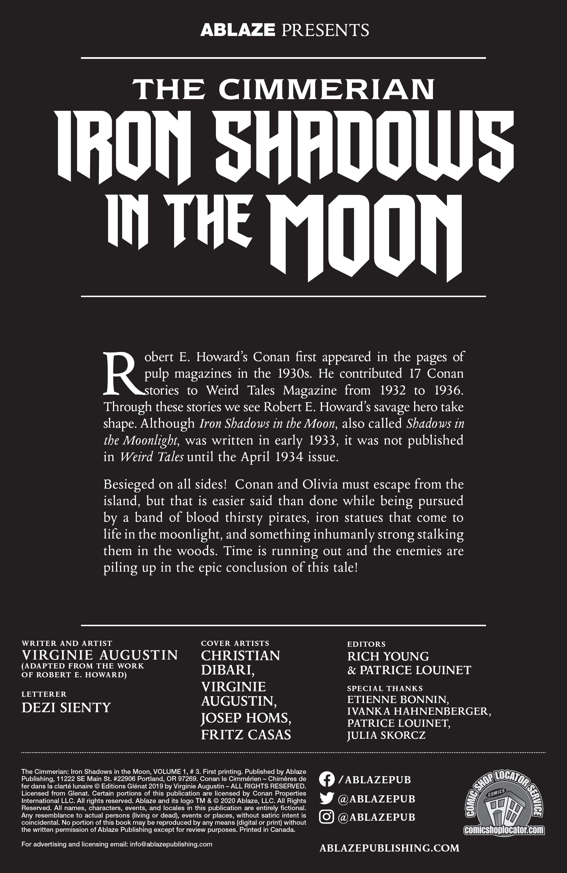Read online The Cimmerian: Iron Shadows in the Moon comic -  Issue #3 - 2