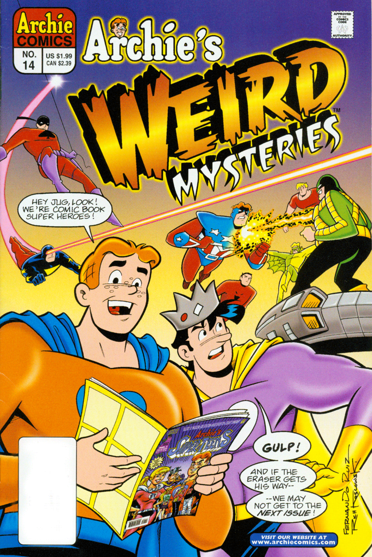 Read online Archie's Weird Mysteries comic -  Issue #14 - 1