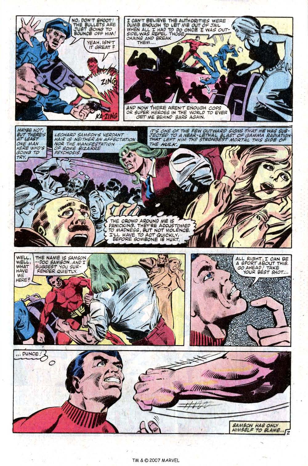 Read online The Incredible Hulk Annual comic -  Issue #11 - 45