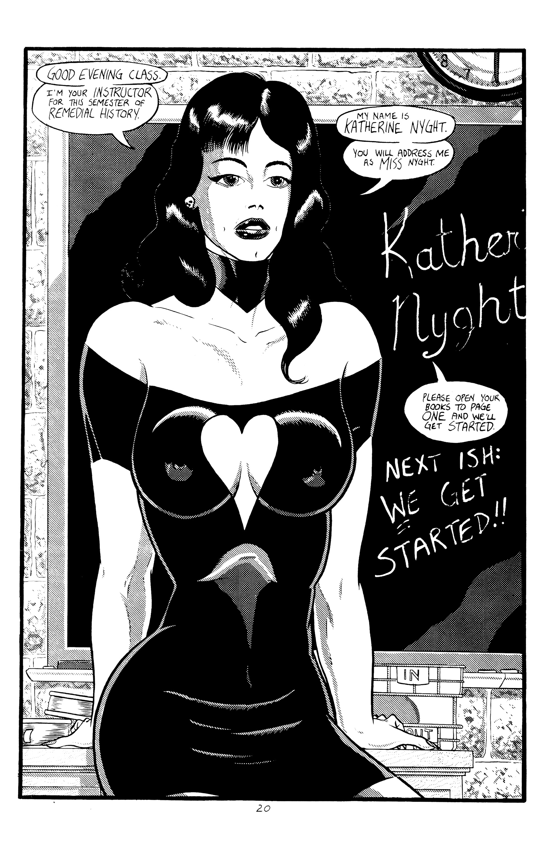 Read online Nyght School comic -  Issue #1 - 22