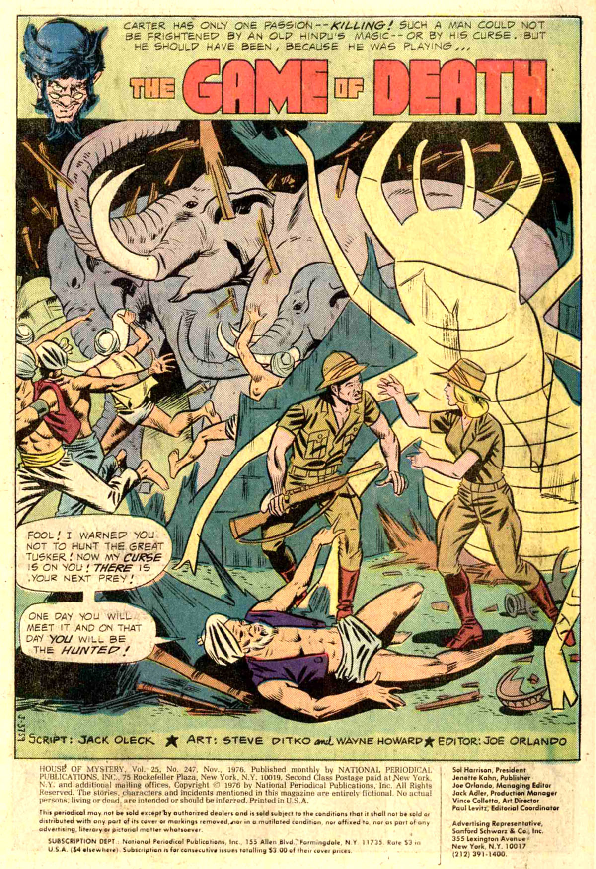 Read online House of Mystery (1951) comic -  Issue #247 - 3