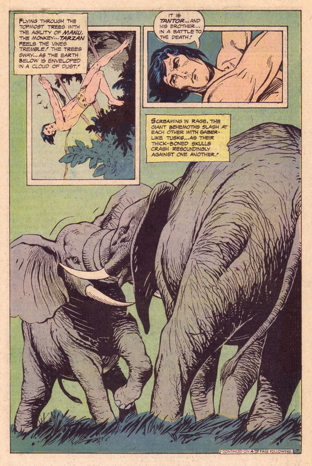 Read online Tarzan (1972) comic -  Issue #245 - 7