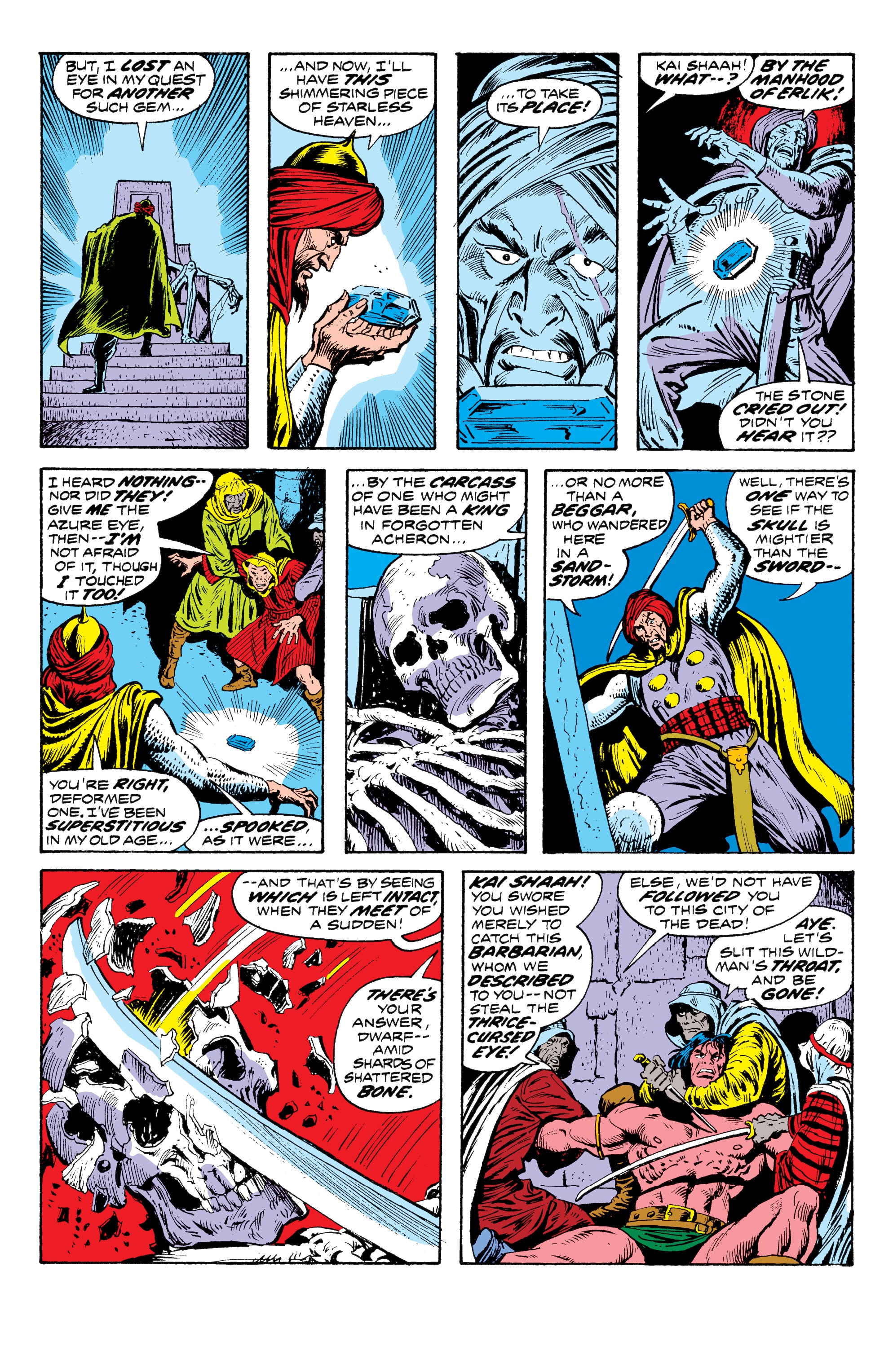 Read online Conan The Barbarian Epic Collection: The Original Marvel Years - The Curse Of The Golden Skull comic -  Issue # TPB (Part 2) - 81