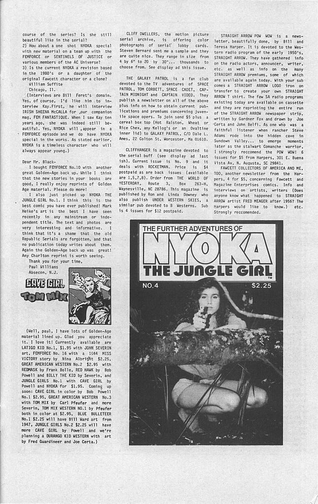 Read online The Further Adventures of Nyoka the Jungle Girl comic -  Issue #3 - 34
