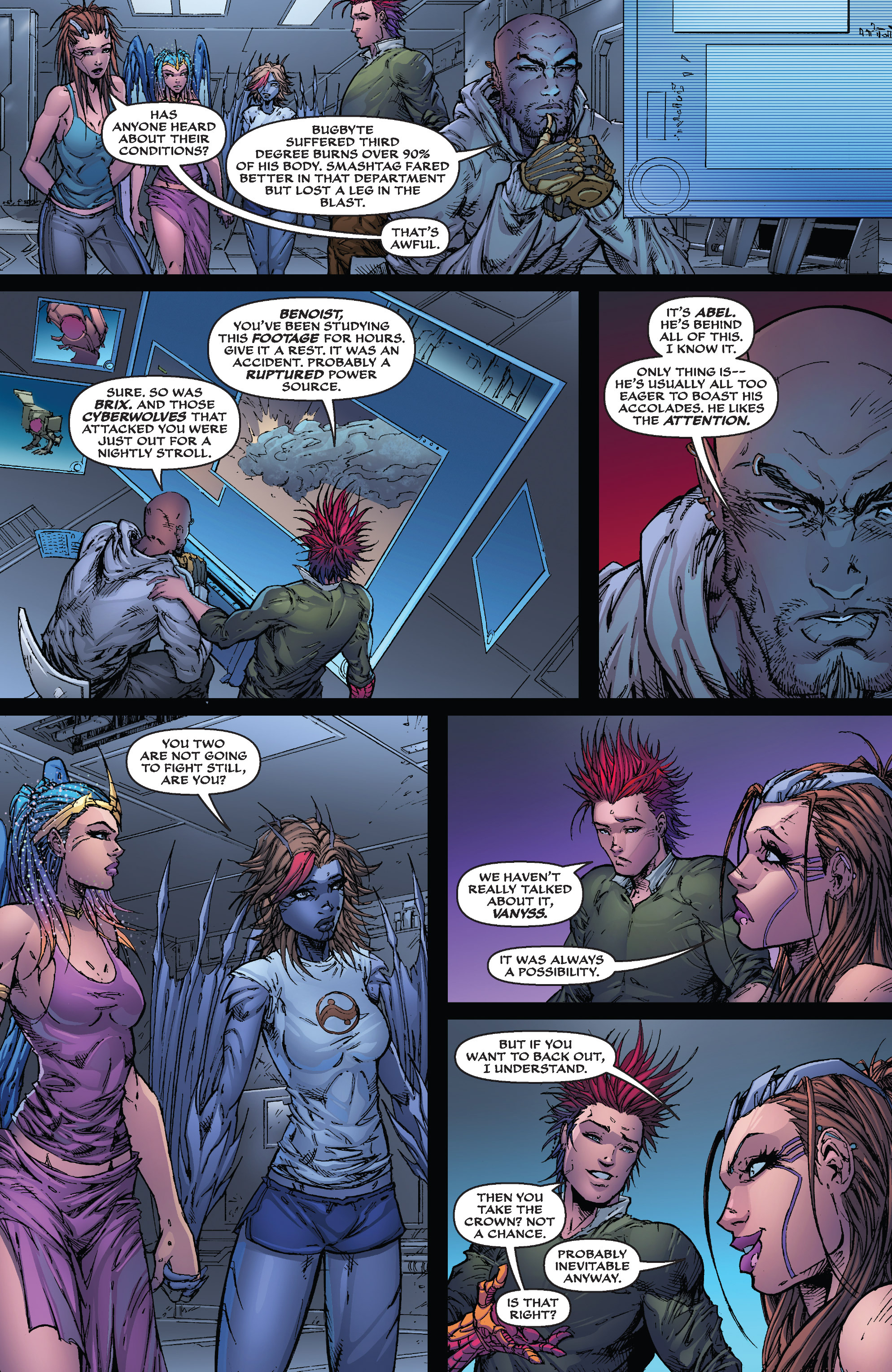 Read online Michael Turner's Soulfire (2013) comic -  Issue #7 - 7