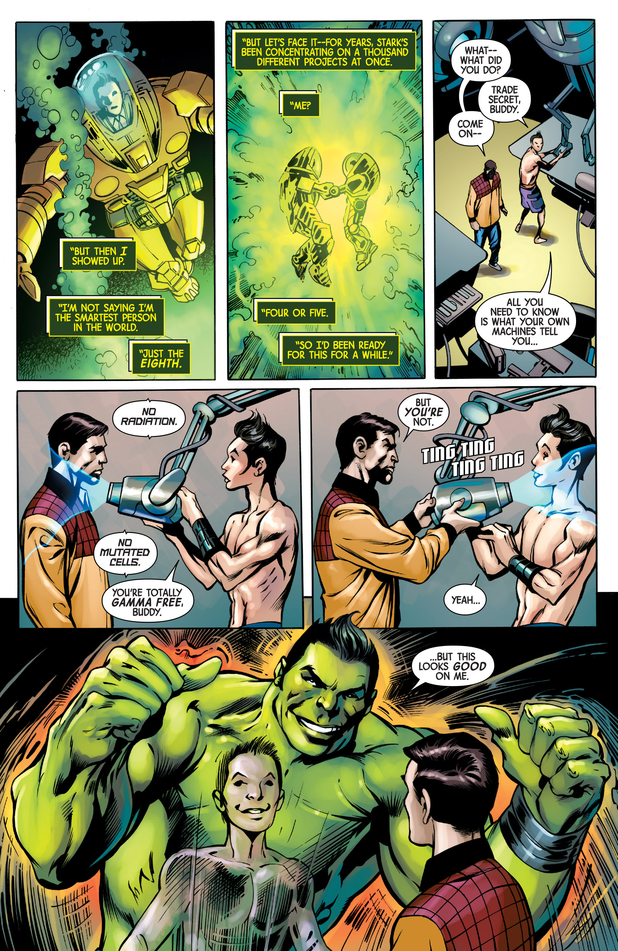 Read online Totally Awesome Hulk comic -  Issue #7 - 9